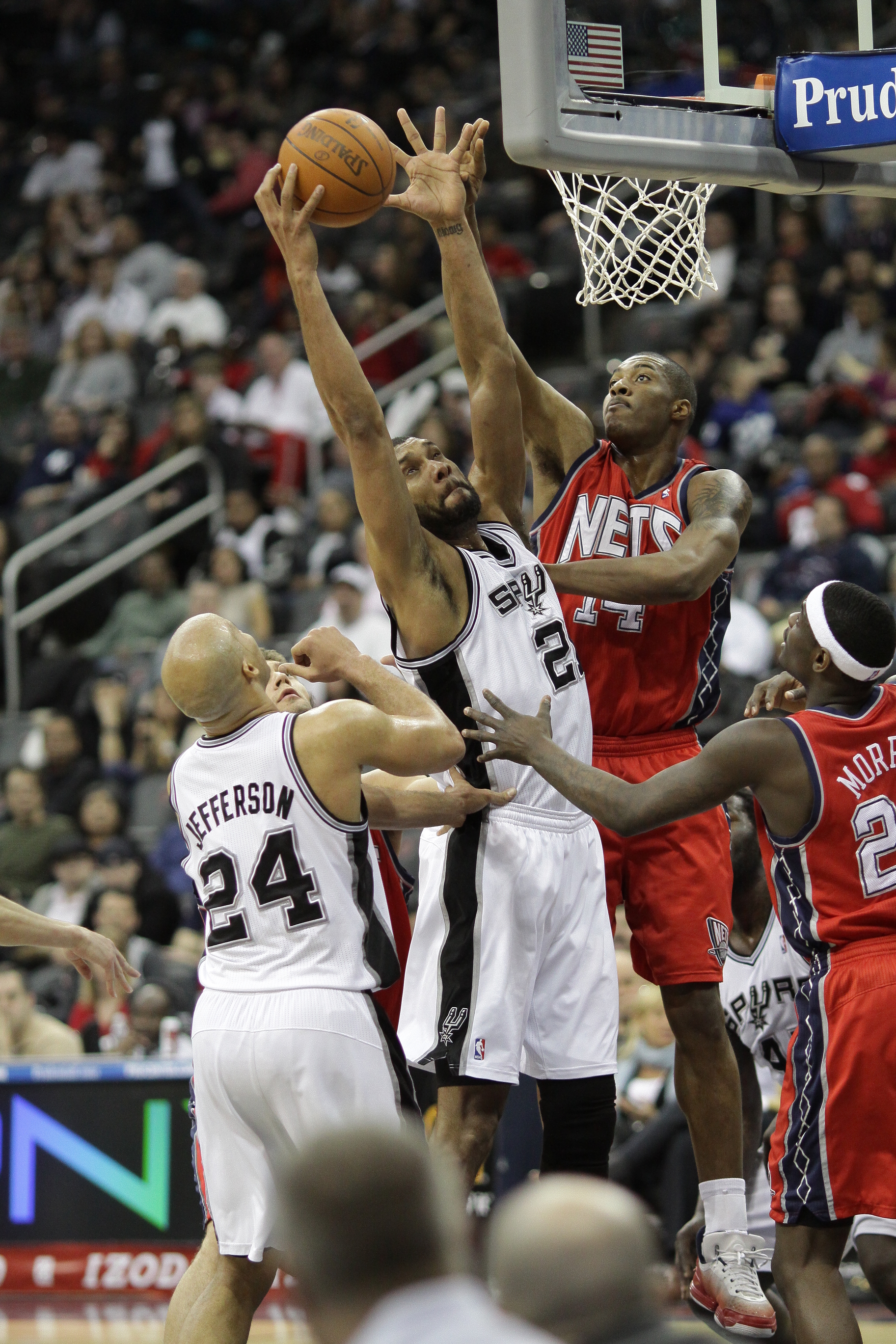 American basketball player Tim Duncan