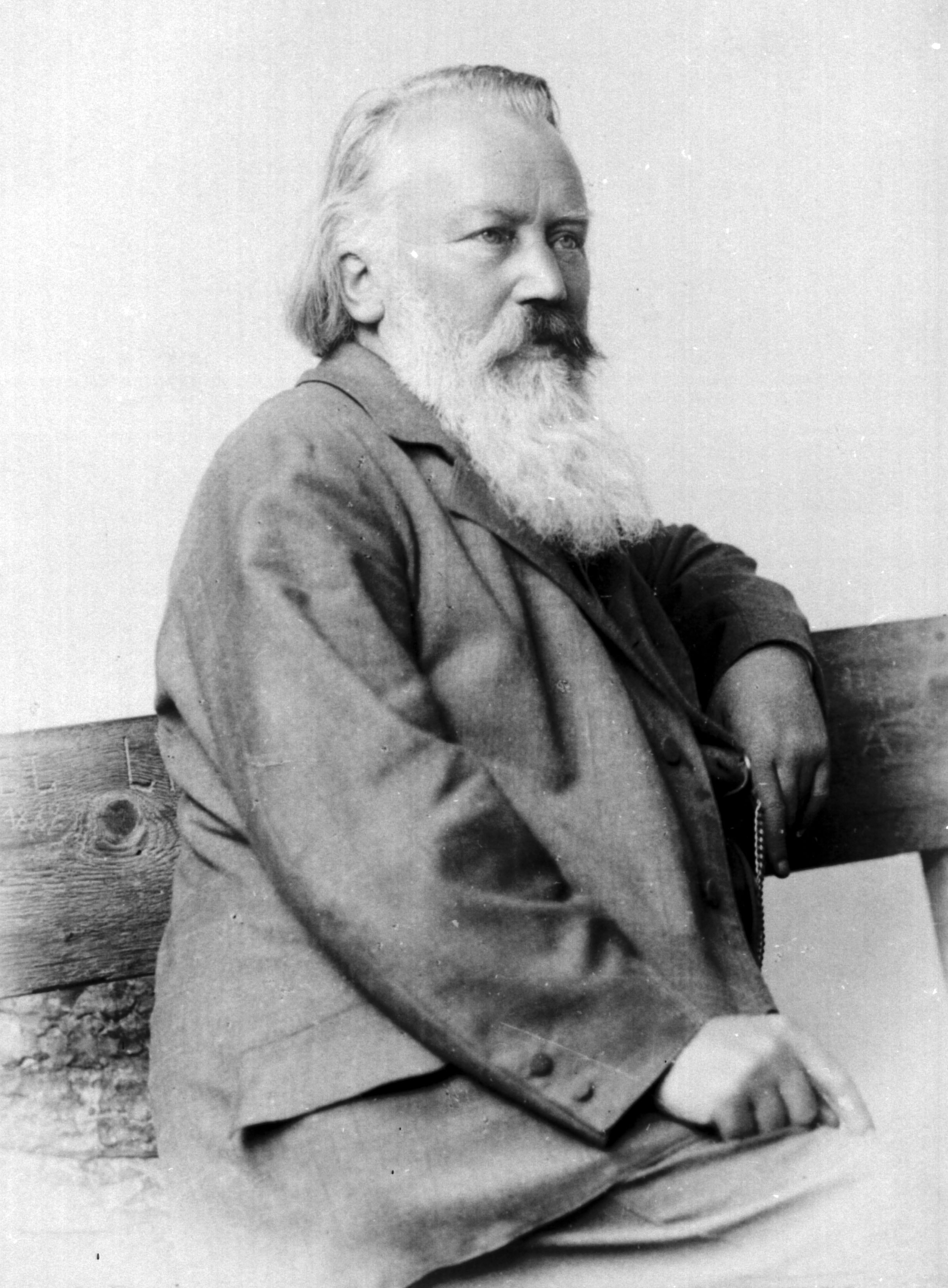 German composer Johannes Brahms