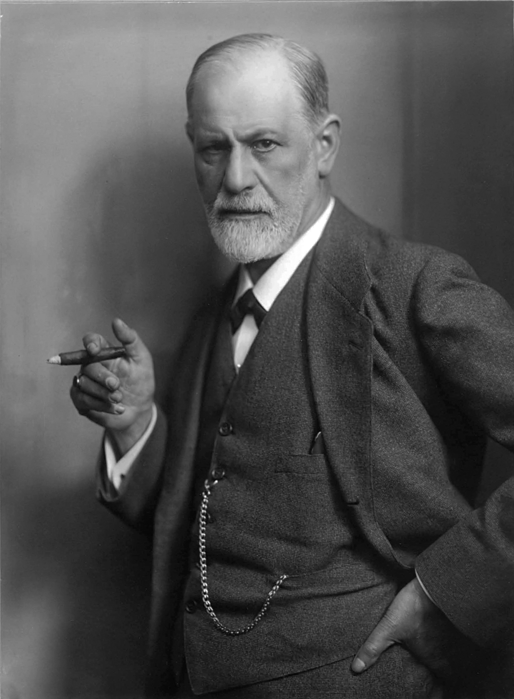 Austrian physician and psychiatrist Sigmund Freud