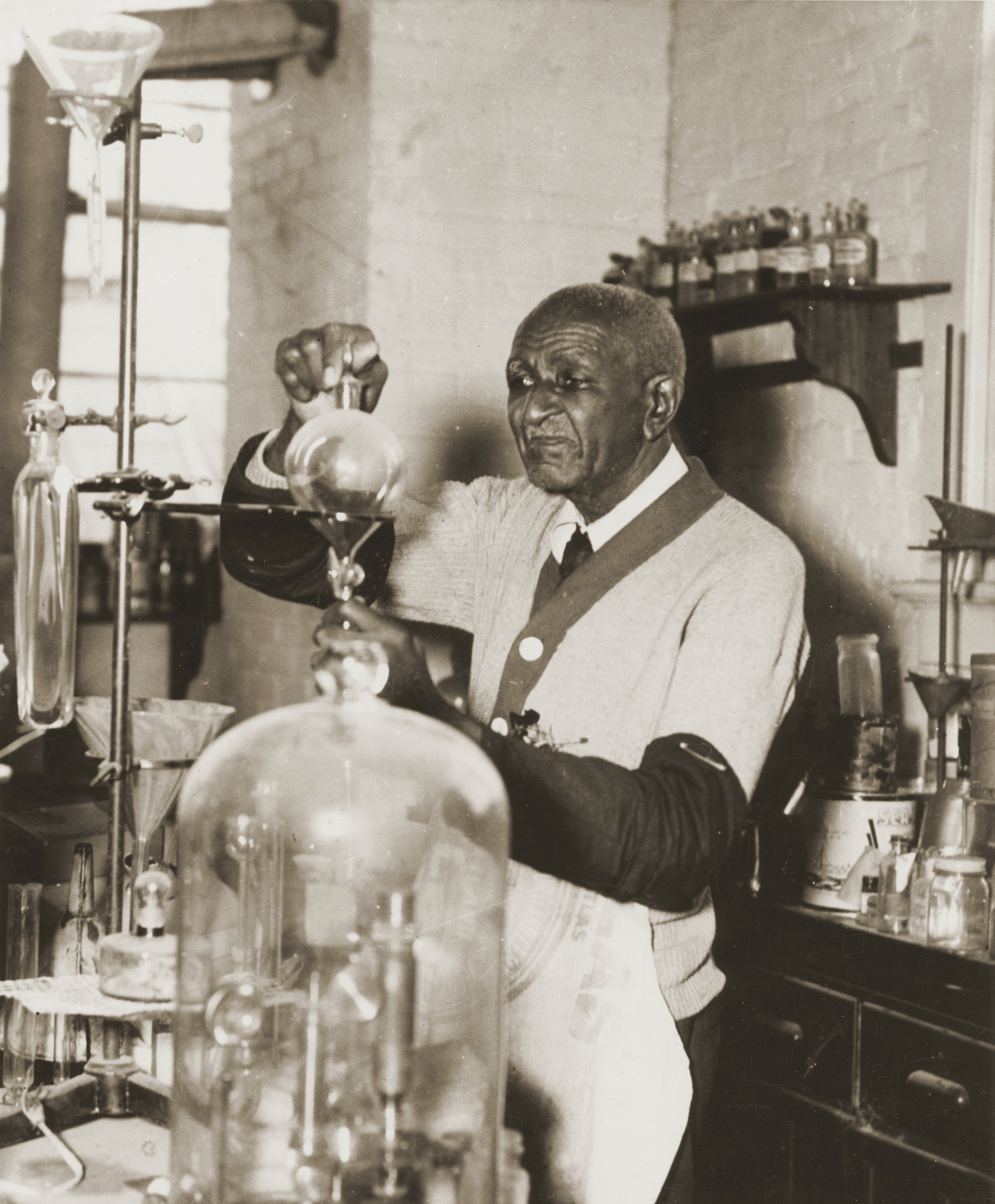 African American scientist George Washington Carver