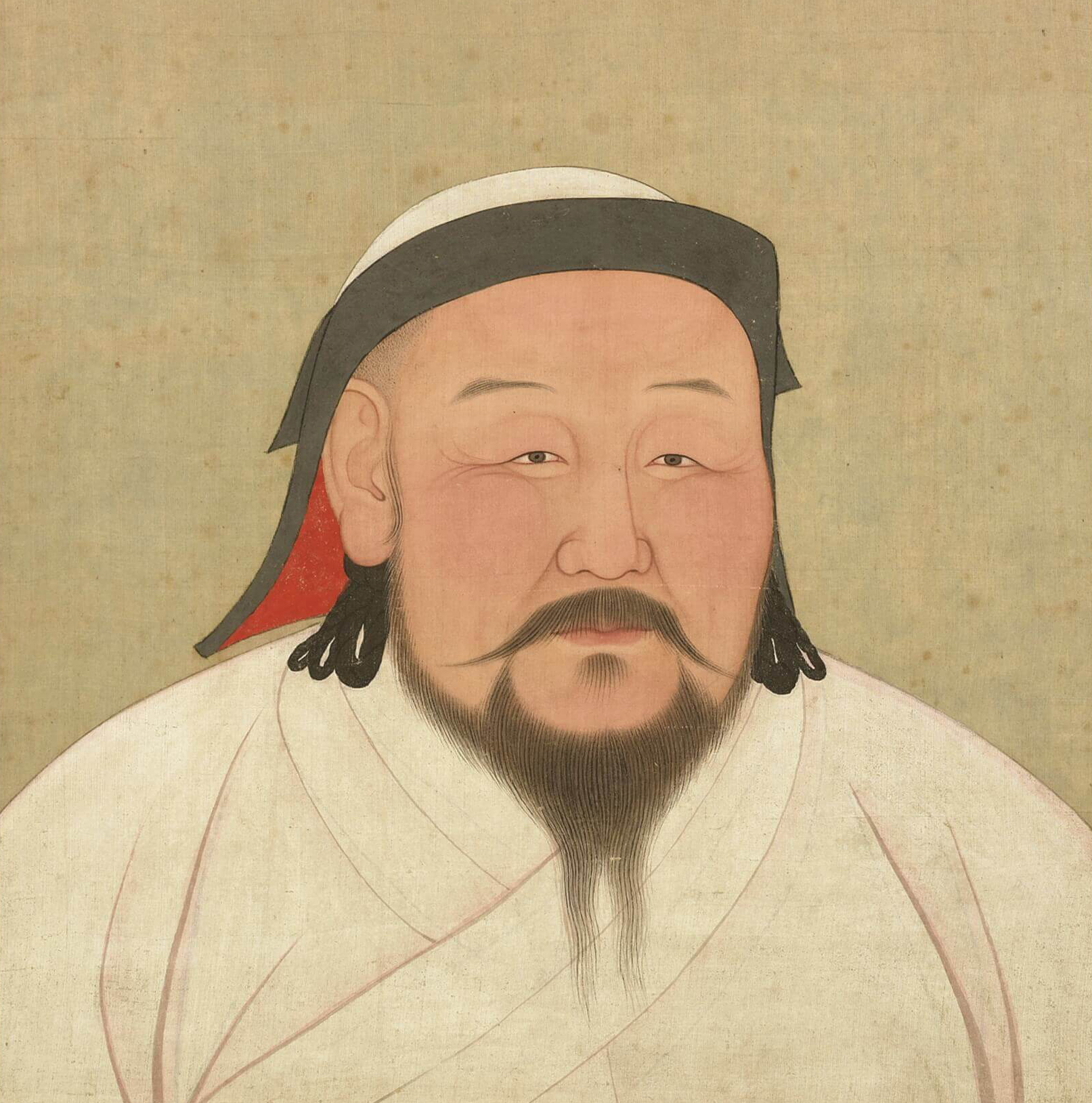 A portrait of Kublai Khan