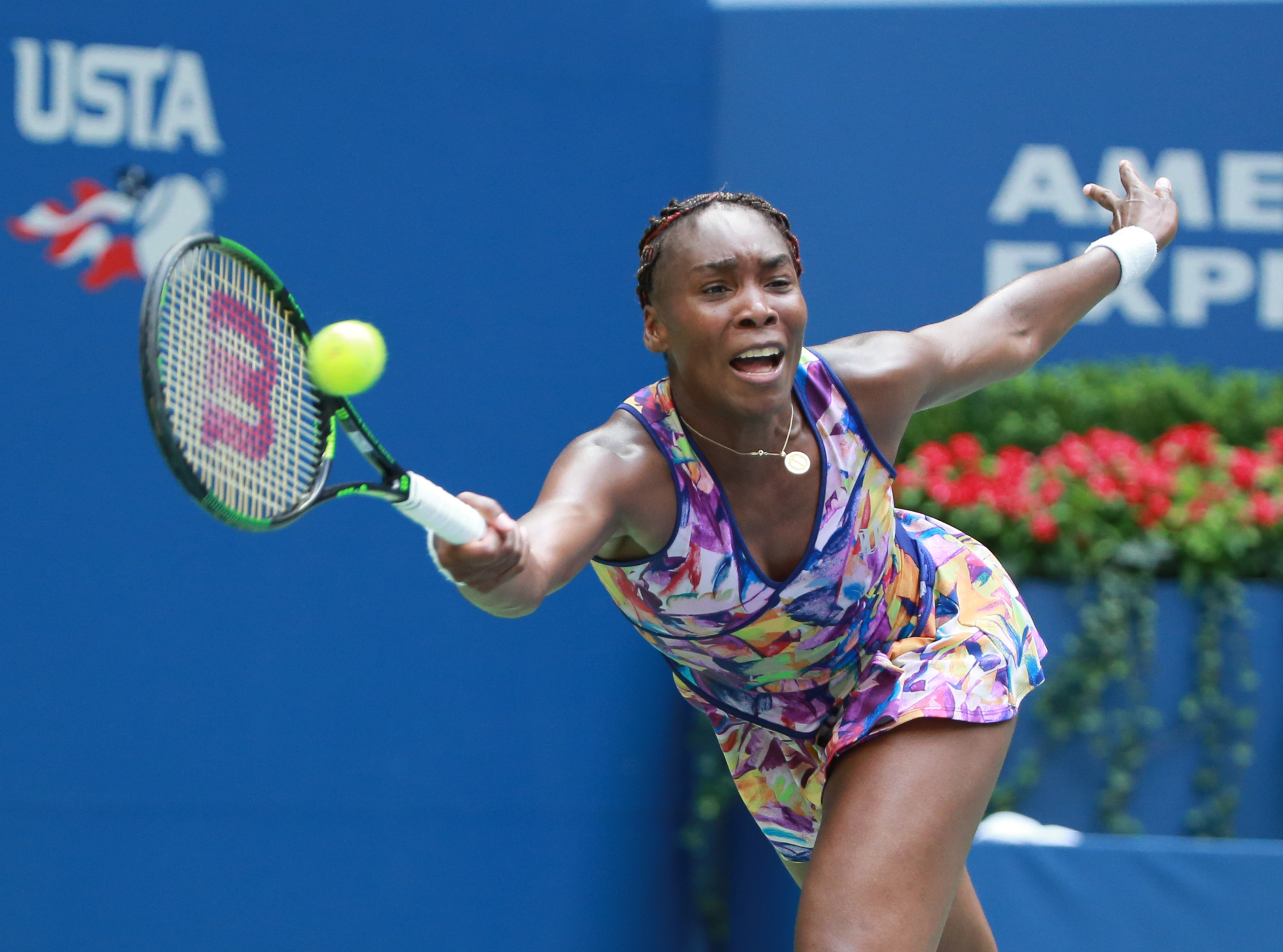 American tennis player Venus Williams