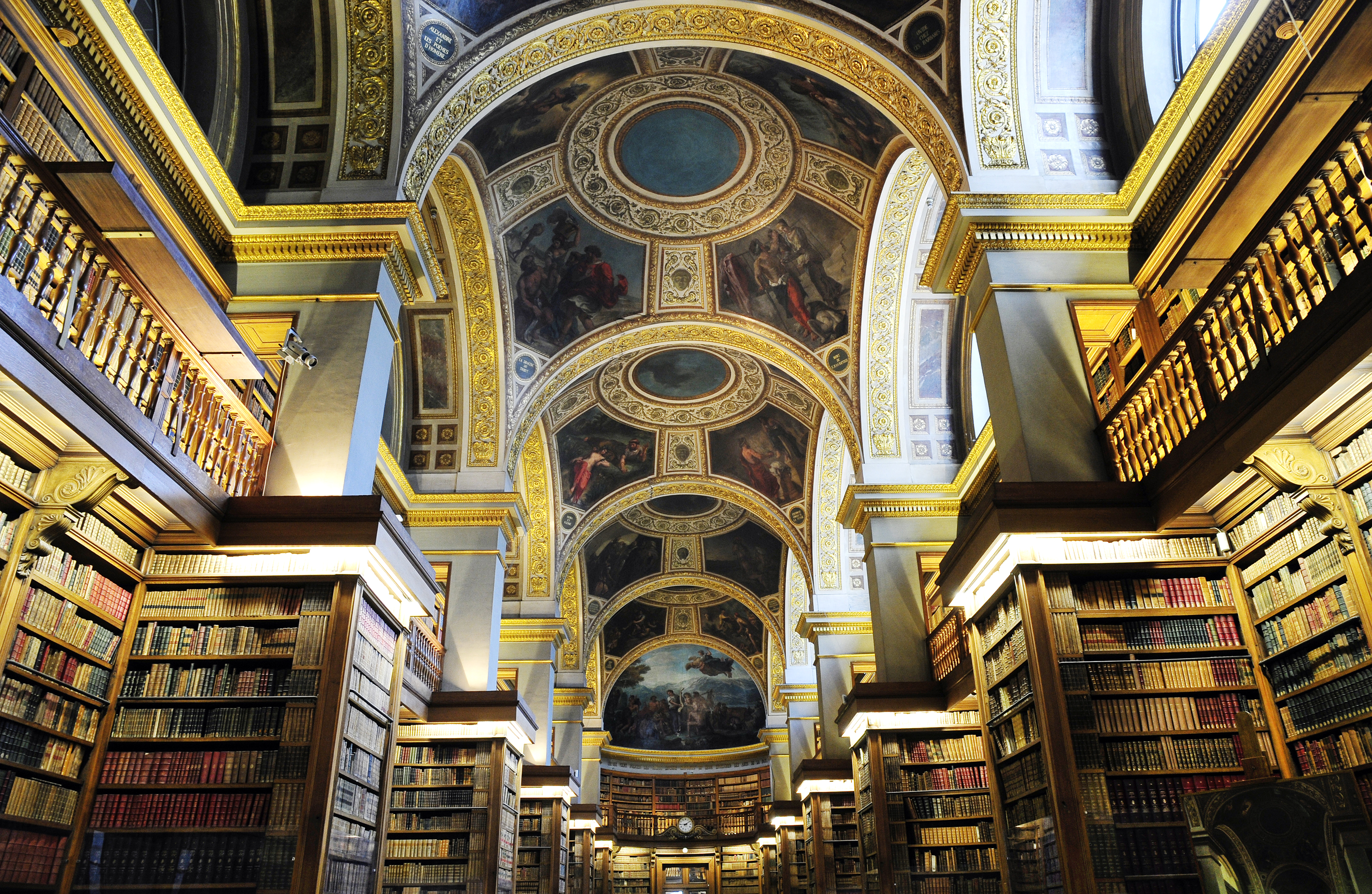 Library at the National Assembly of France