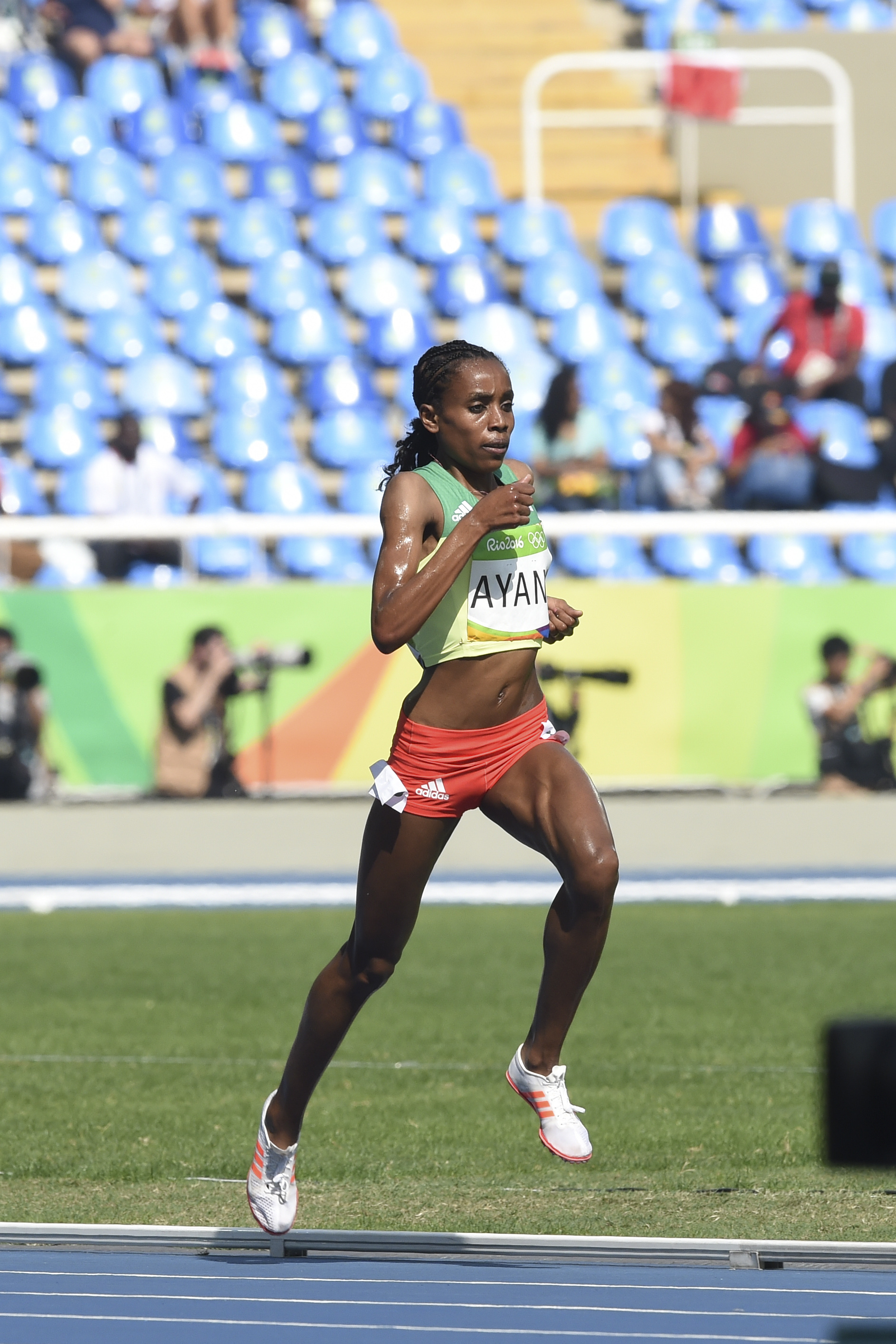 Ethiopian distance runner Almaz Ayana