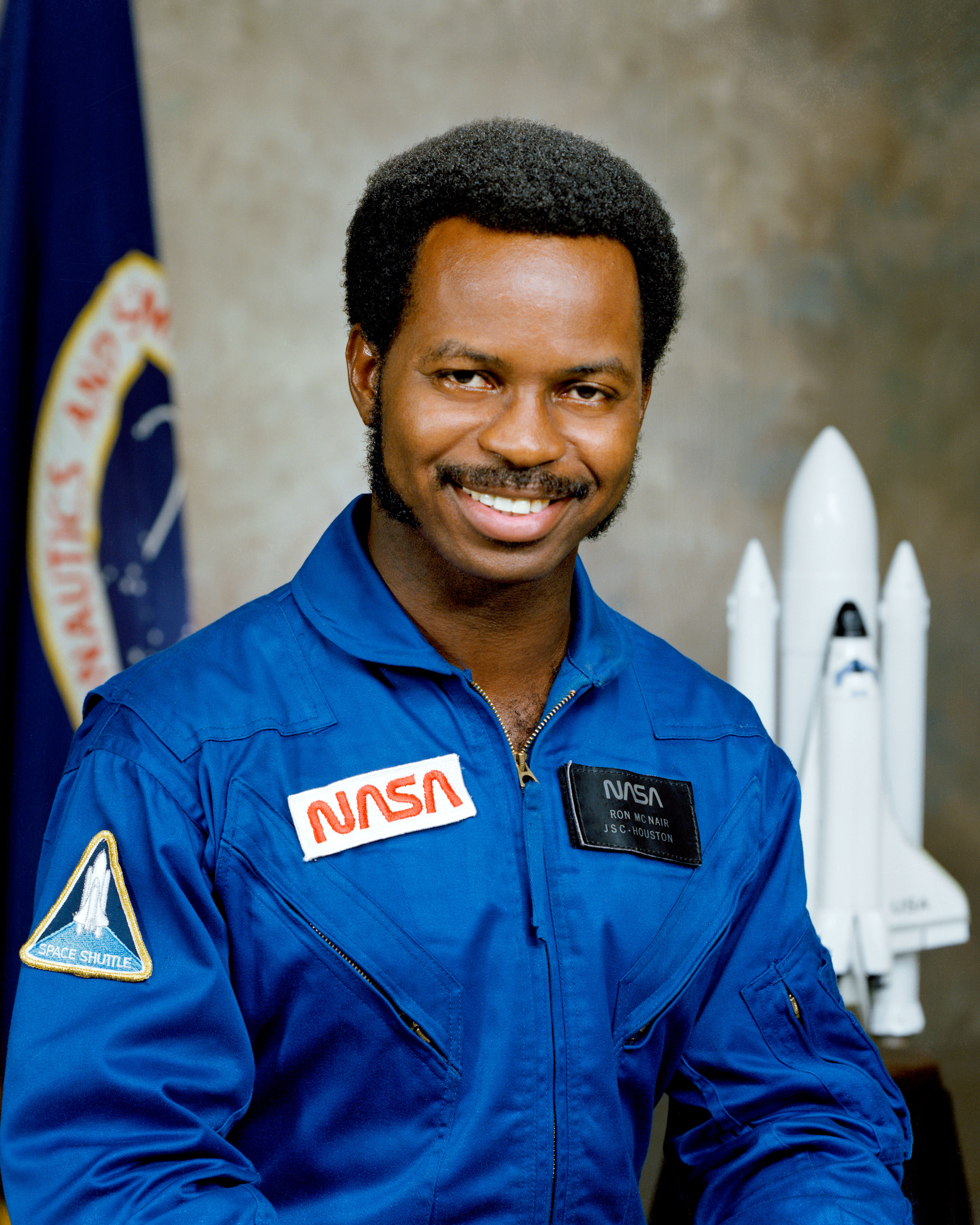 American astronaut Ronald McNair