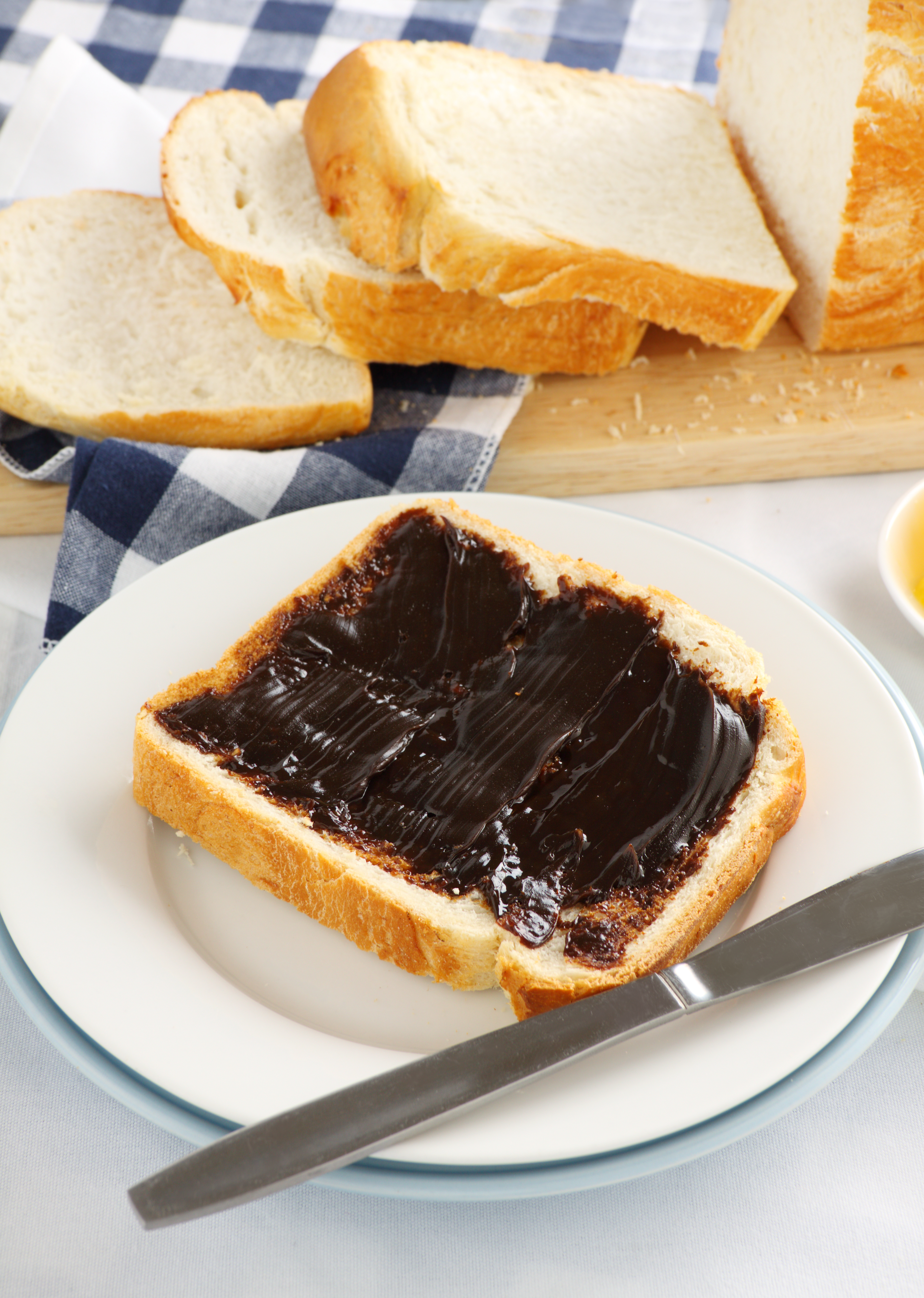 Vegemite spread on bread