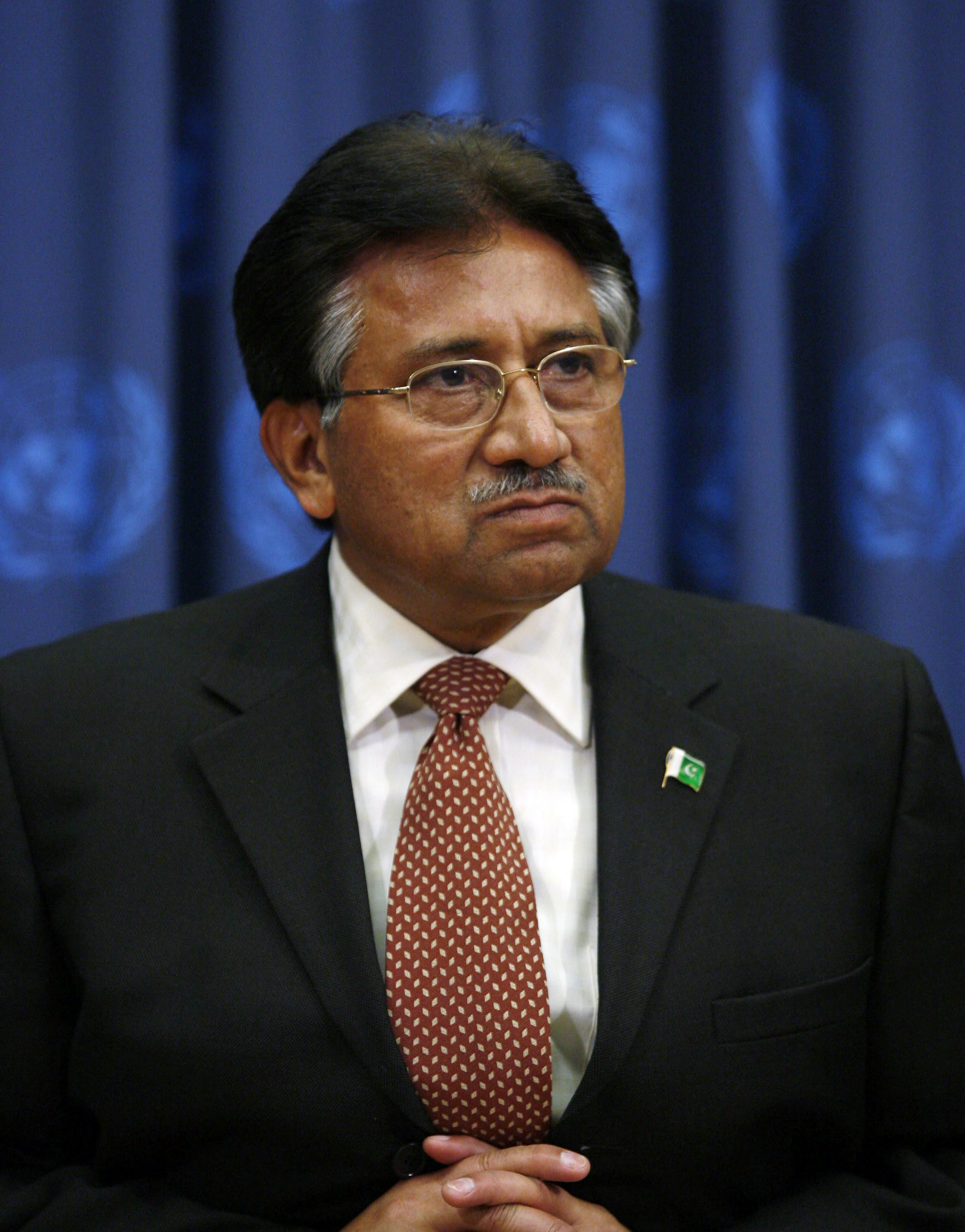 Former Pakistan President Pervez Musharraf