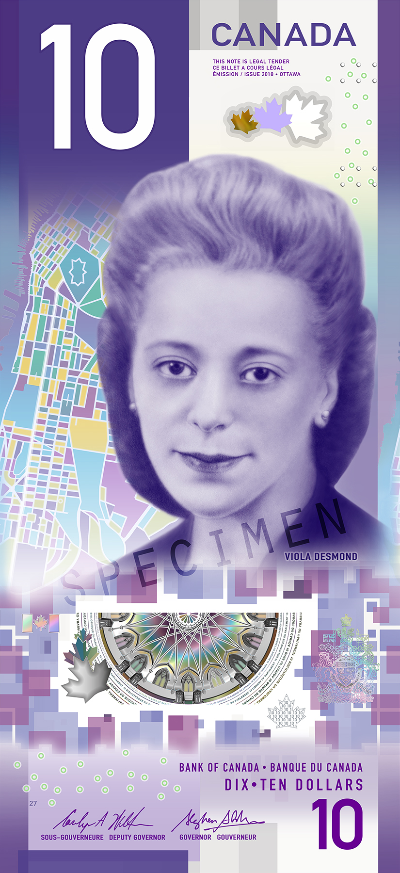 Canadian civil rights figure Viola Desmond