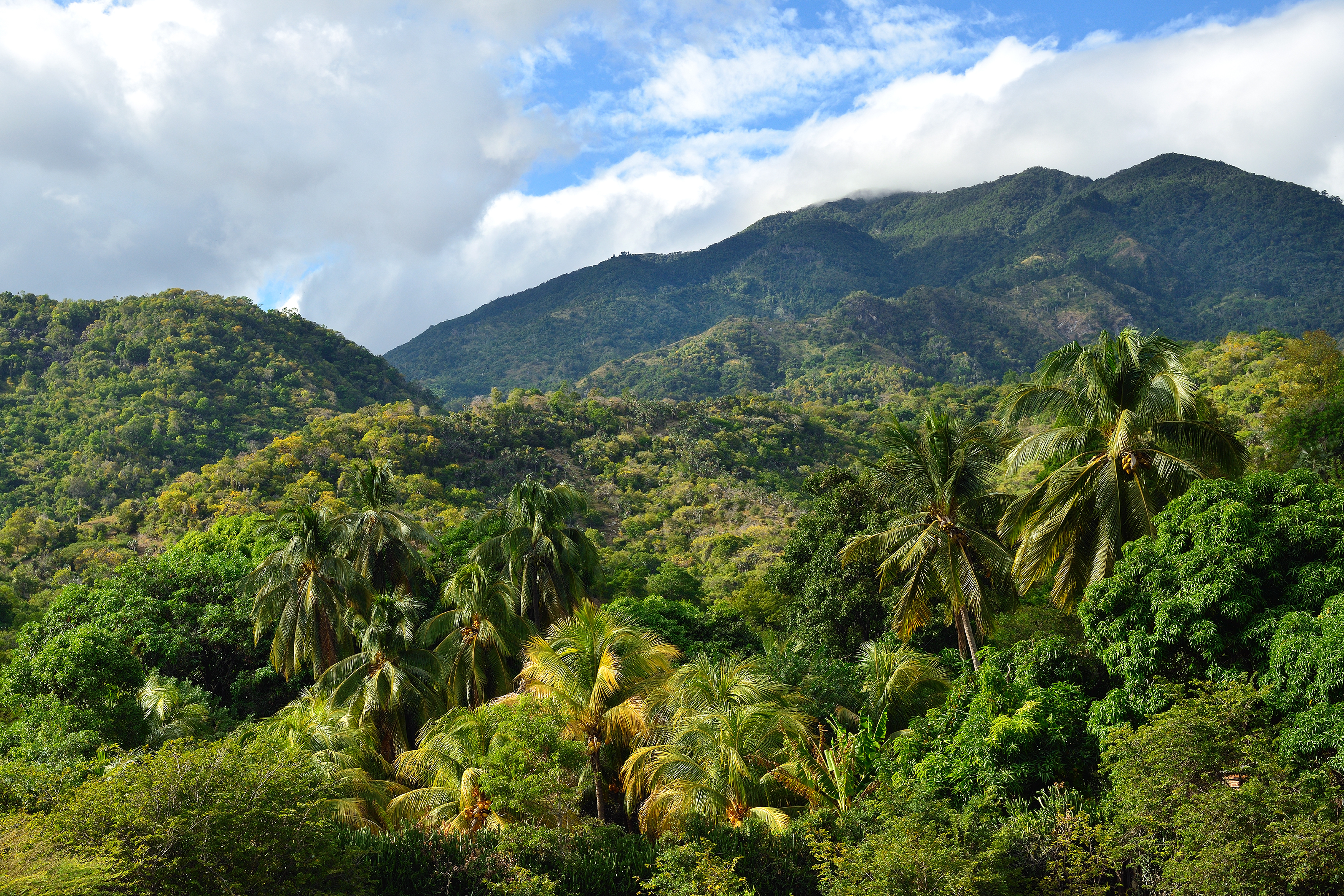 Sierra Maestra mountain range, Cuba