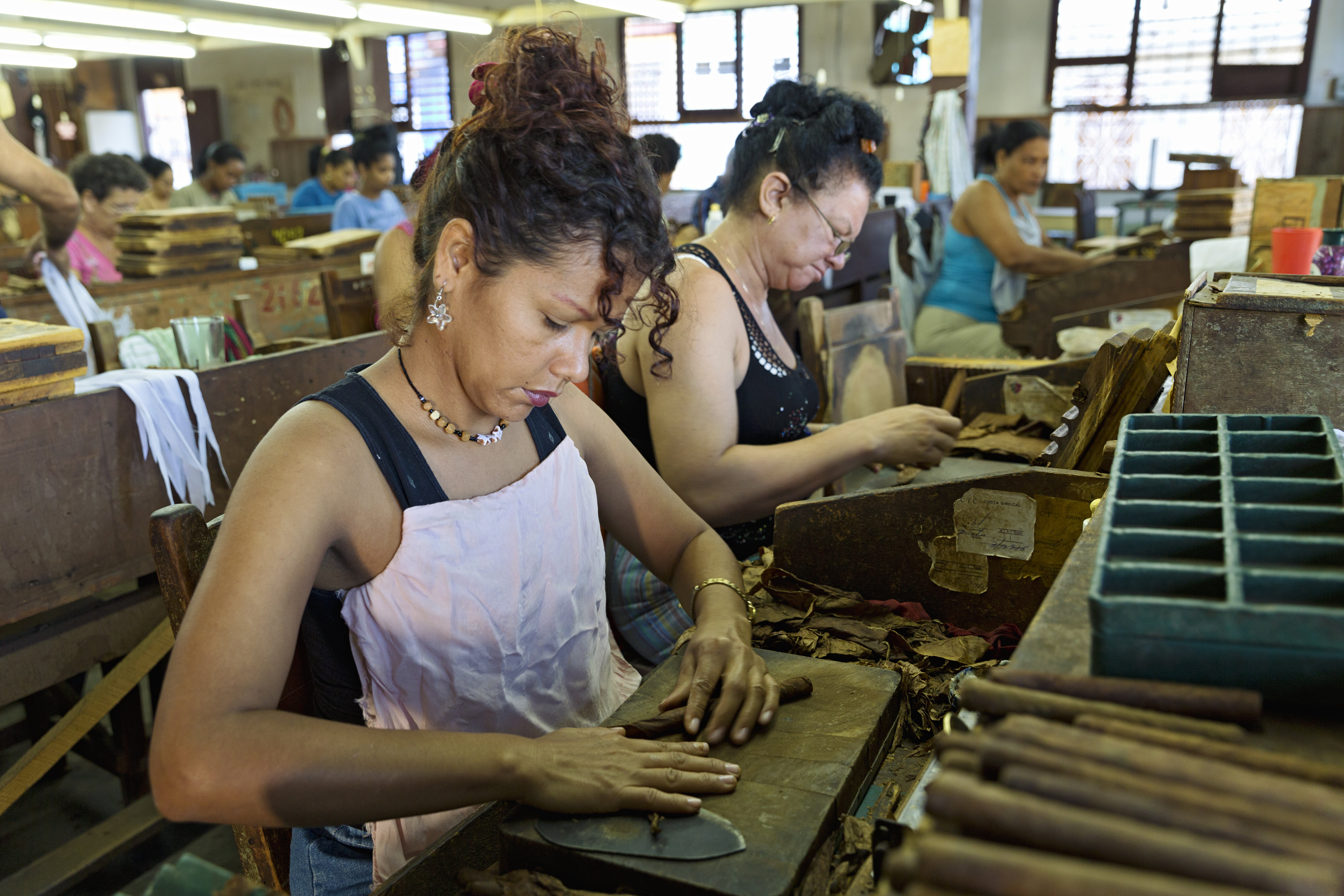 Cigar factory, Trinidad, Cuba