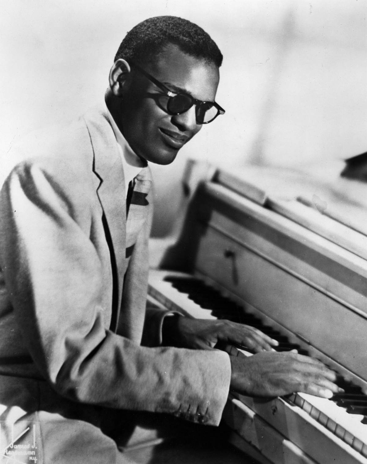 American musician Ray Charles