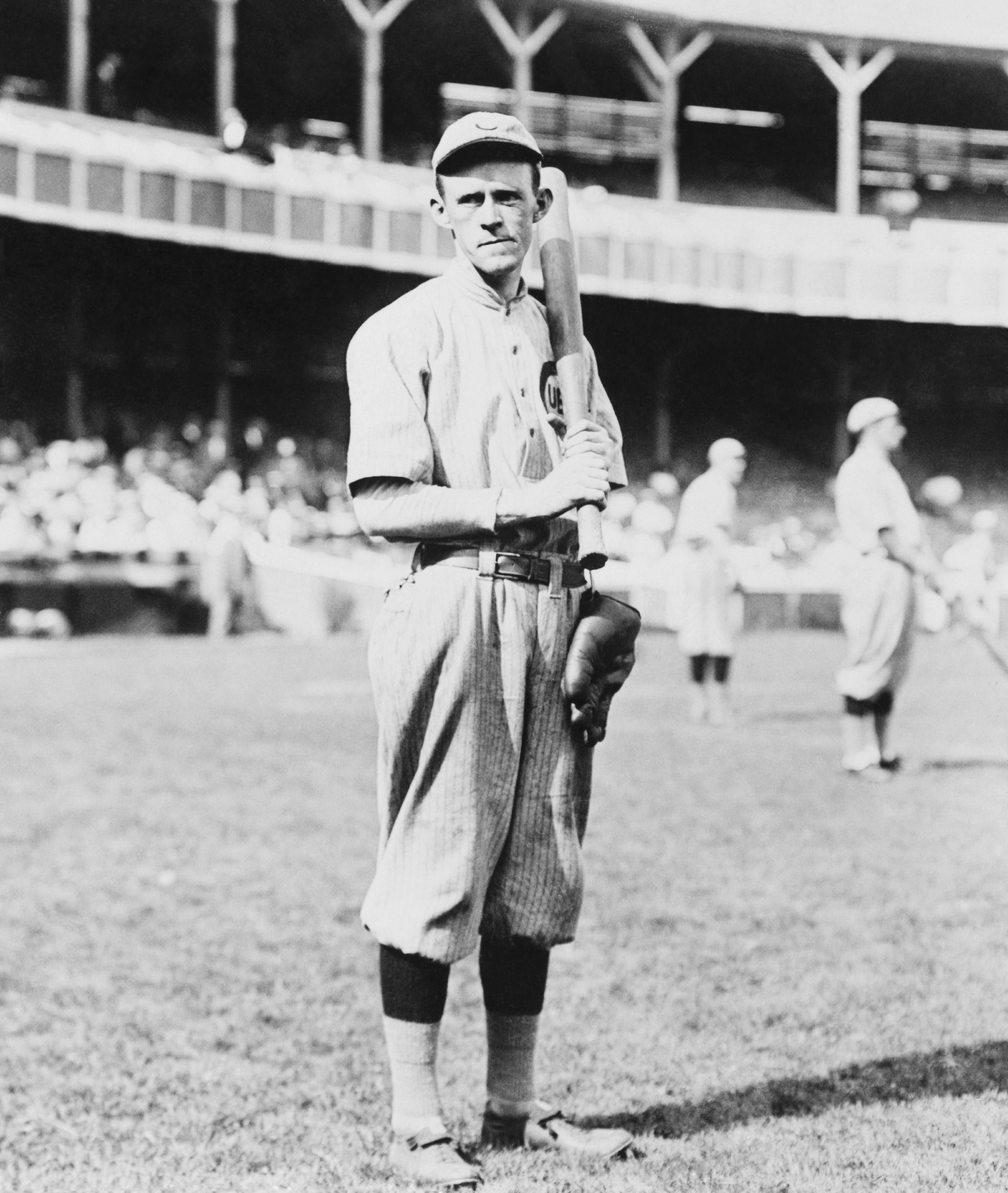 American baseball player Johnny Evers