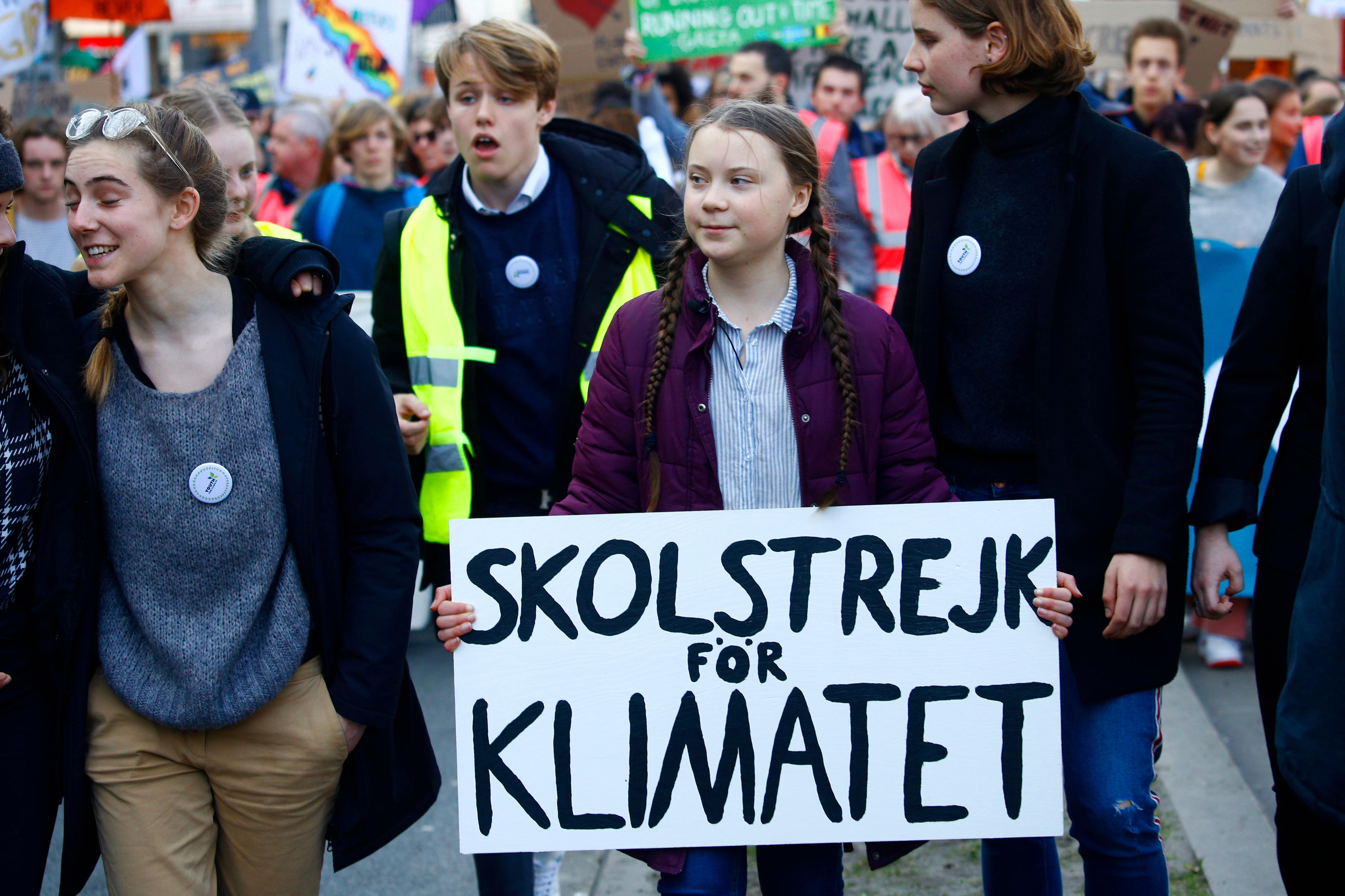 Swedish environmental activist Greta Thunberg