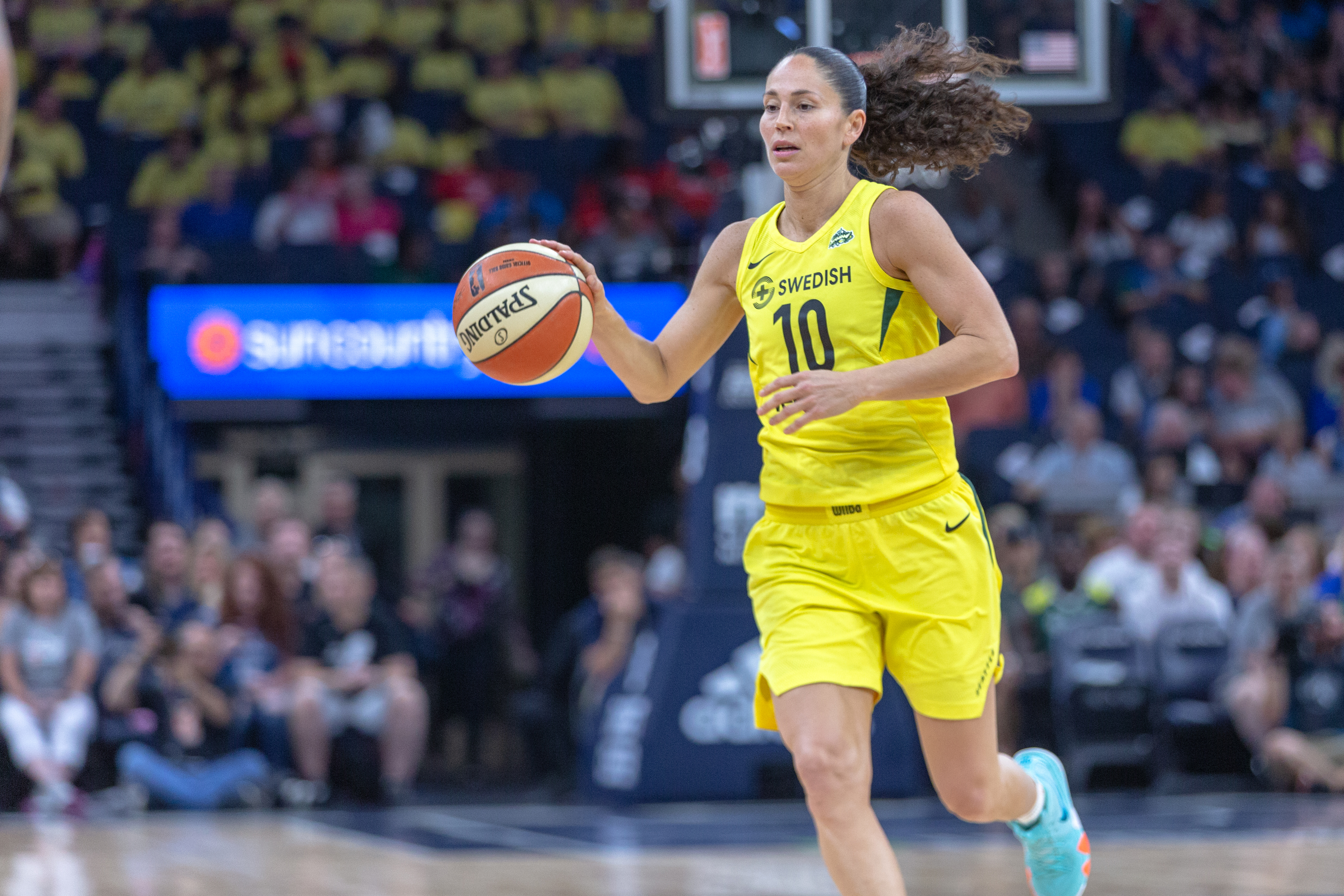 American basketball player Sue Bird