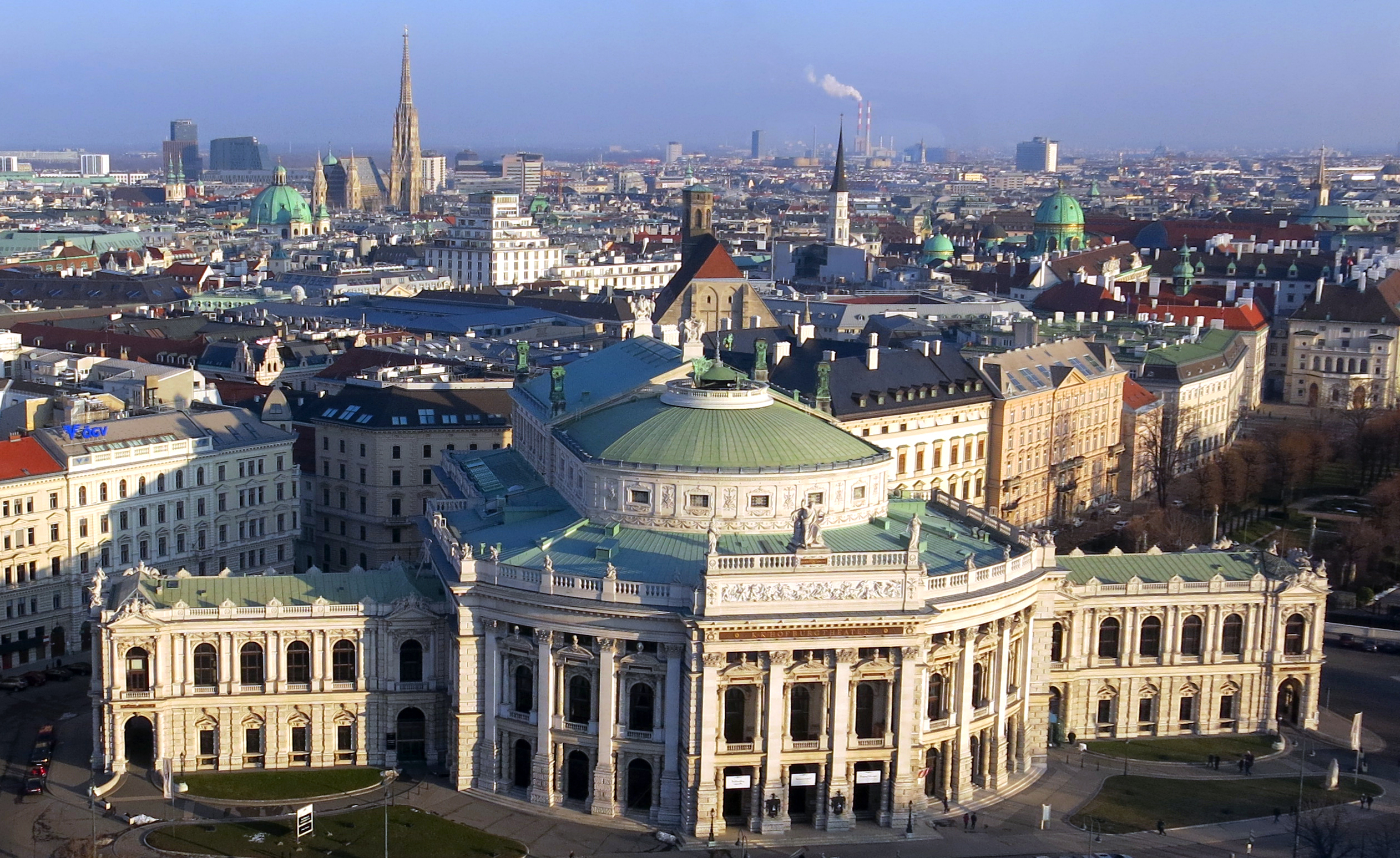 Burgtheater in Vienna, Austria