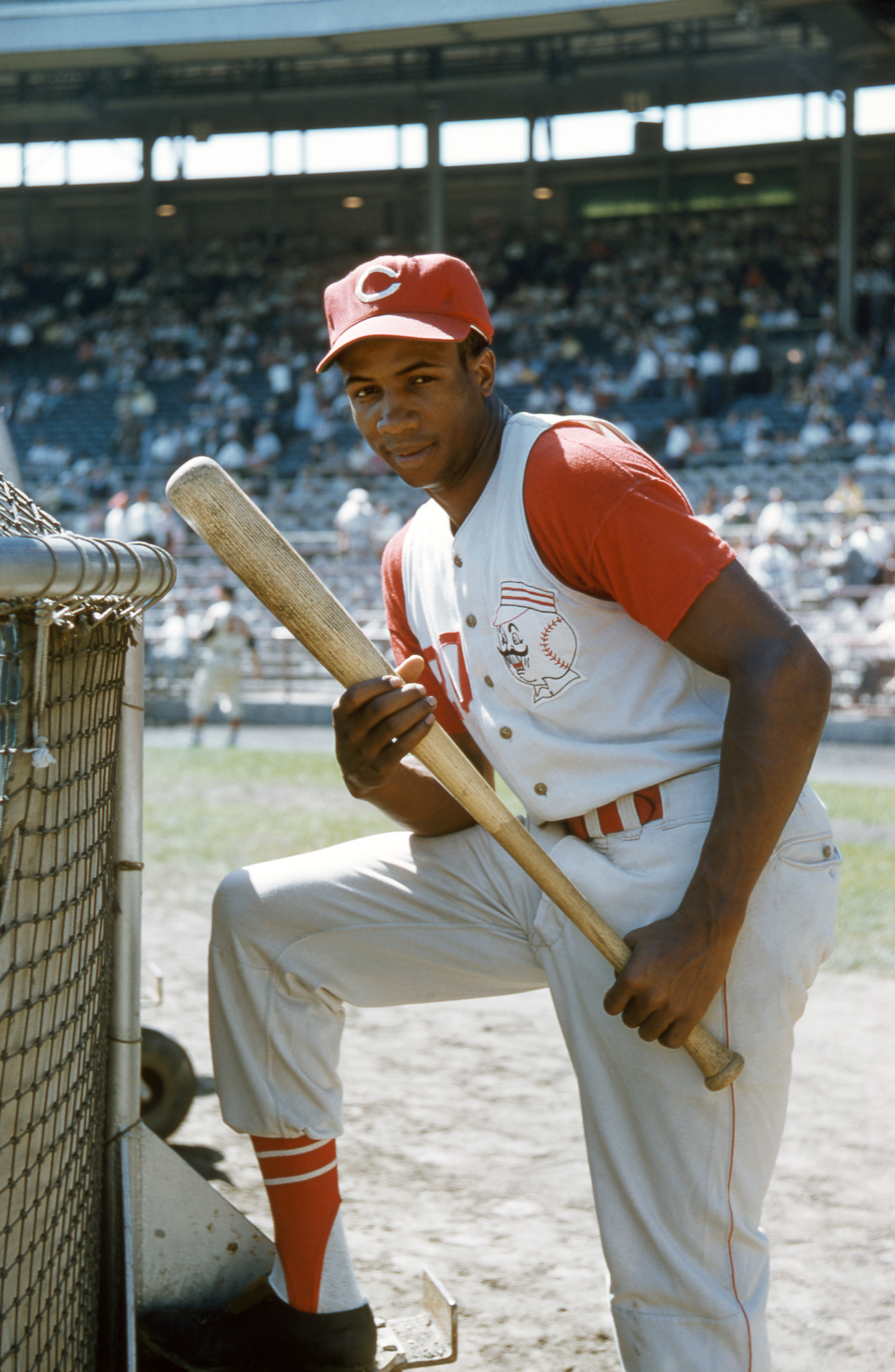 U.S. baseball star Frank Robinson