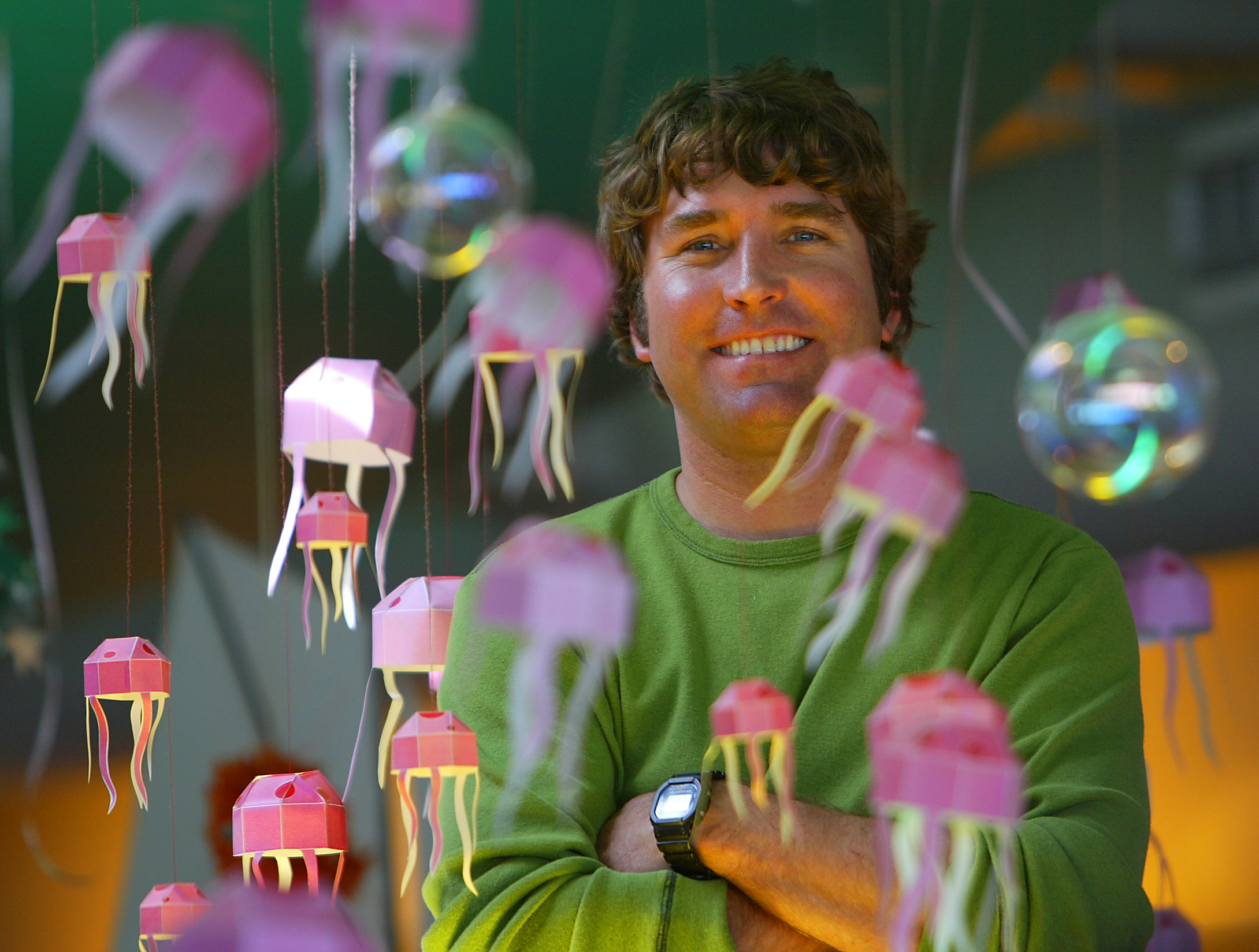 American animator Stephen Hillenburg