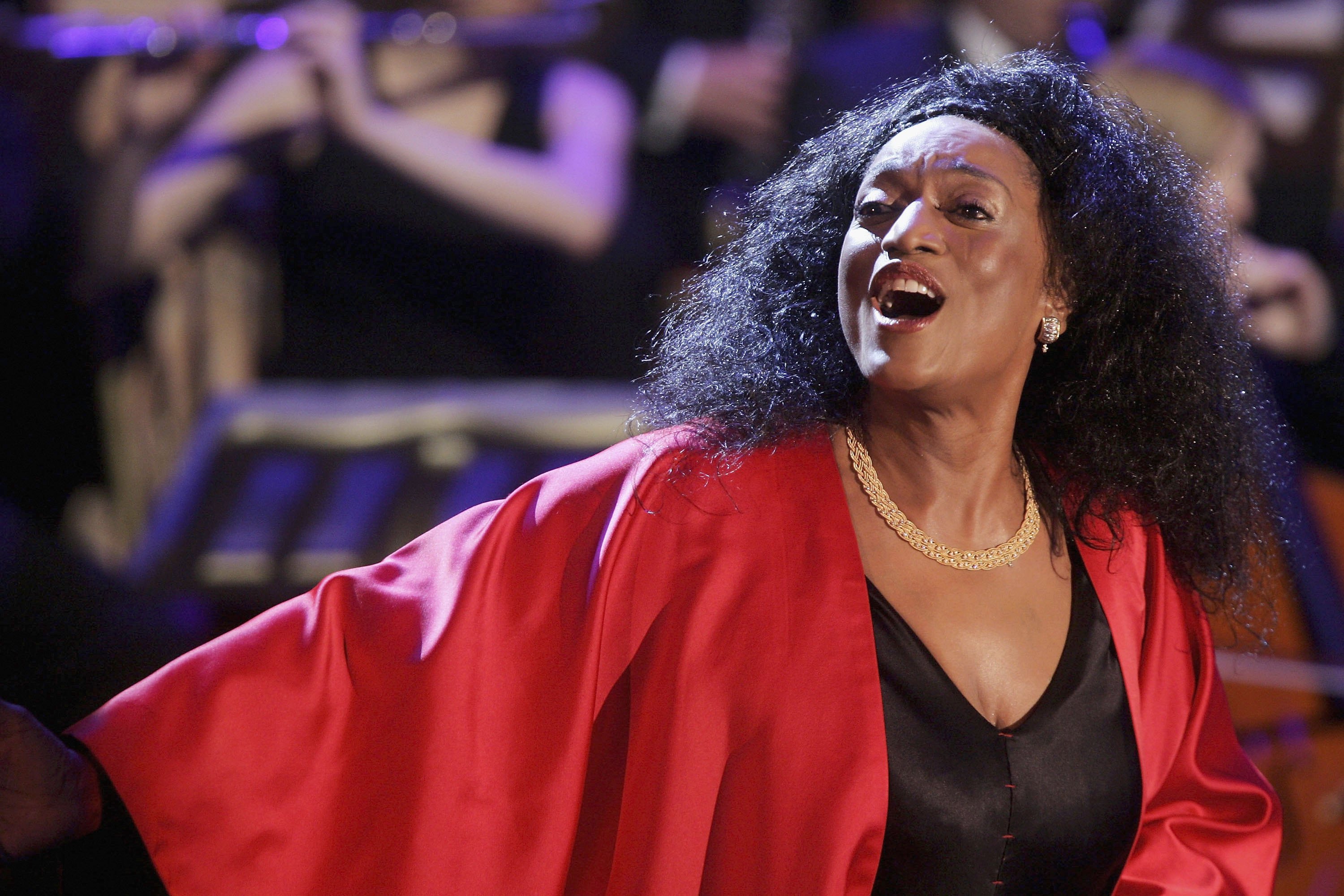 American opera star Jessye Norman