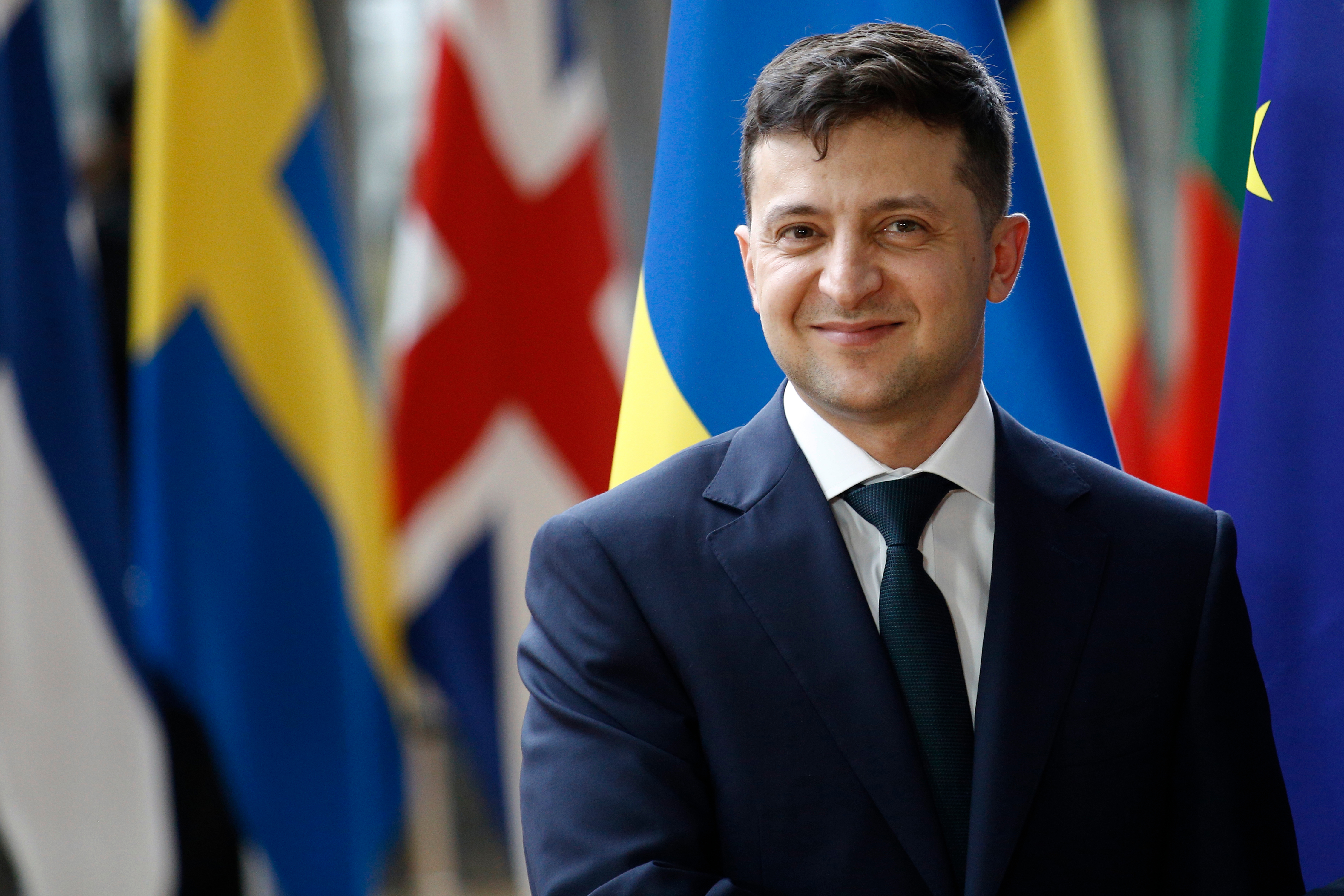 Ukrainian President Volodymyr Zelensky