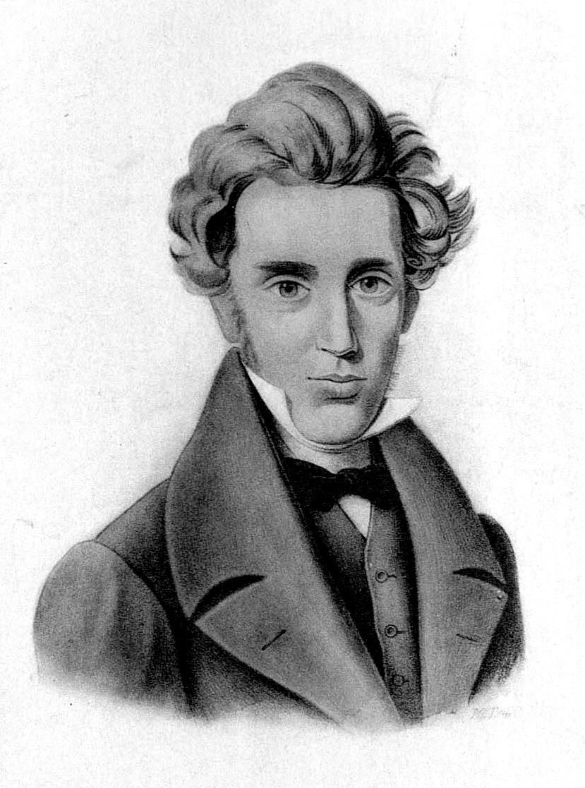 Danish philosopher and religious thinker Søren Kierkegaard