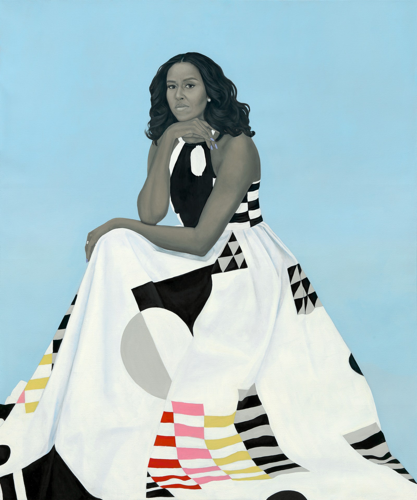 First Lady Michelle Obama by Amy Sherald