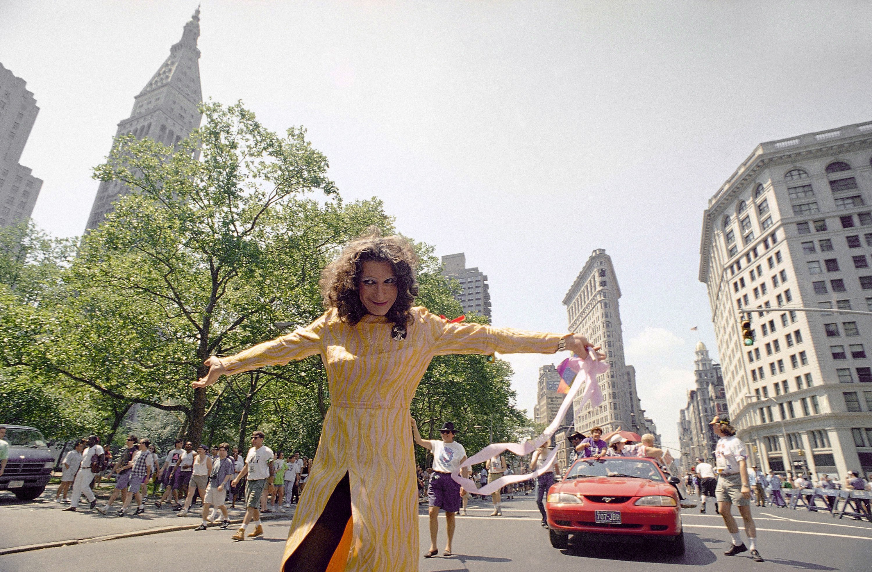 American LGBTQ rights activist Sylvia Rivera