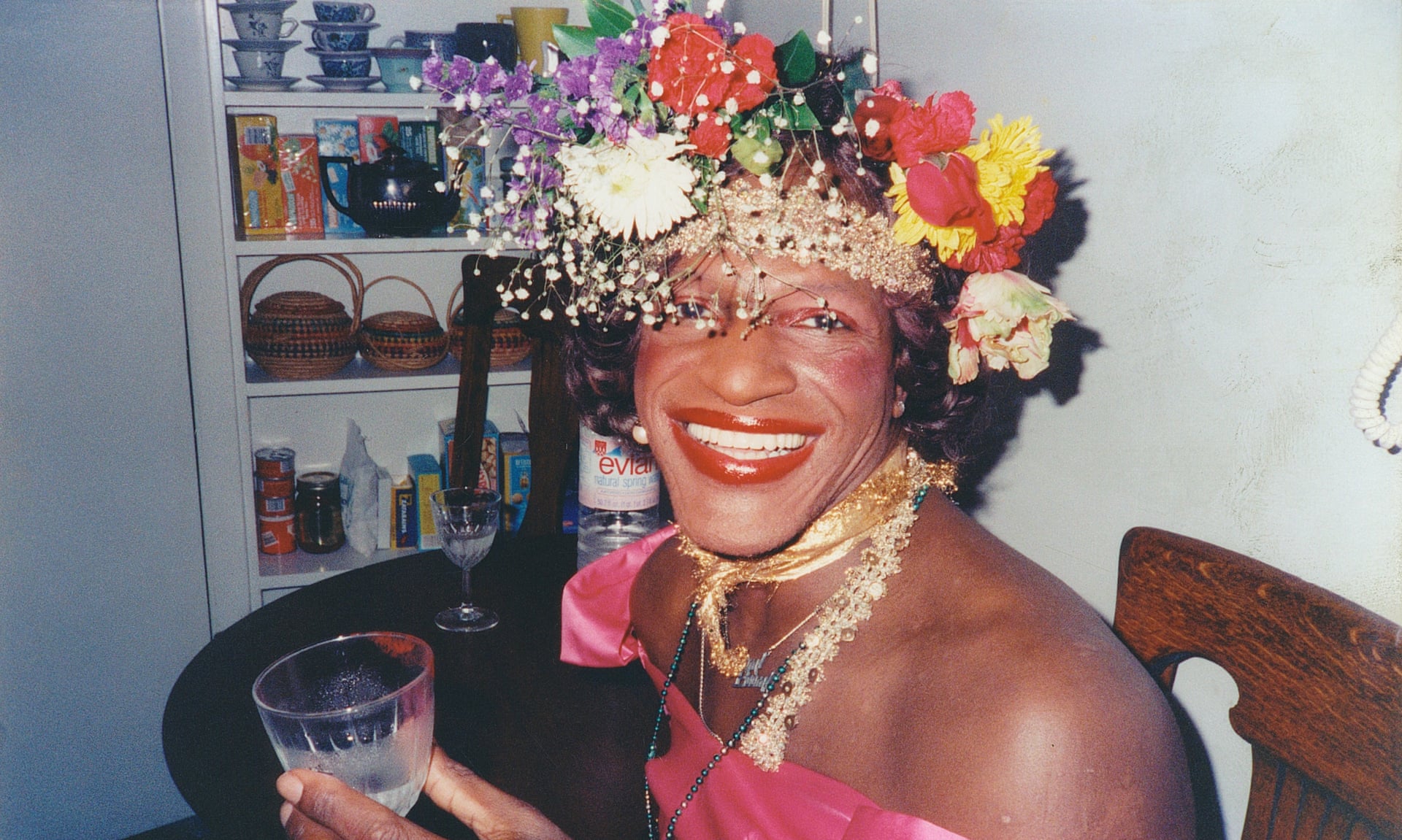 American LGBTQ rights activist Marsha P. Johnson