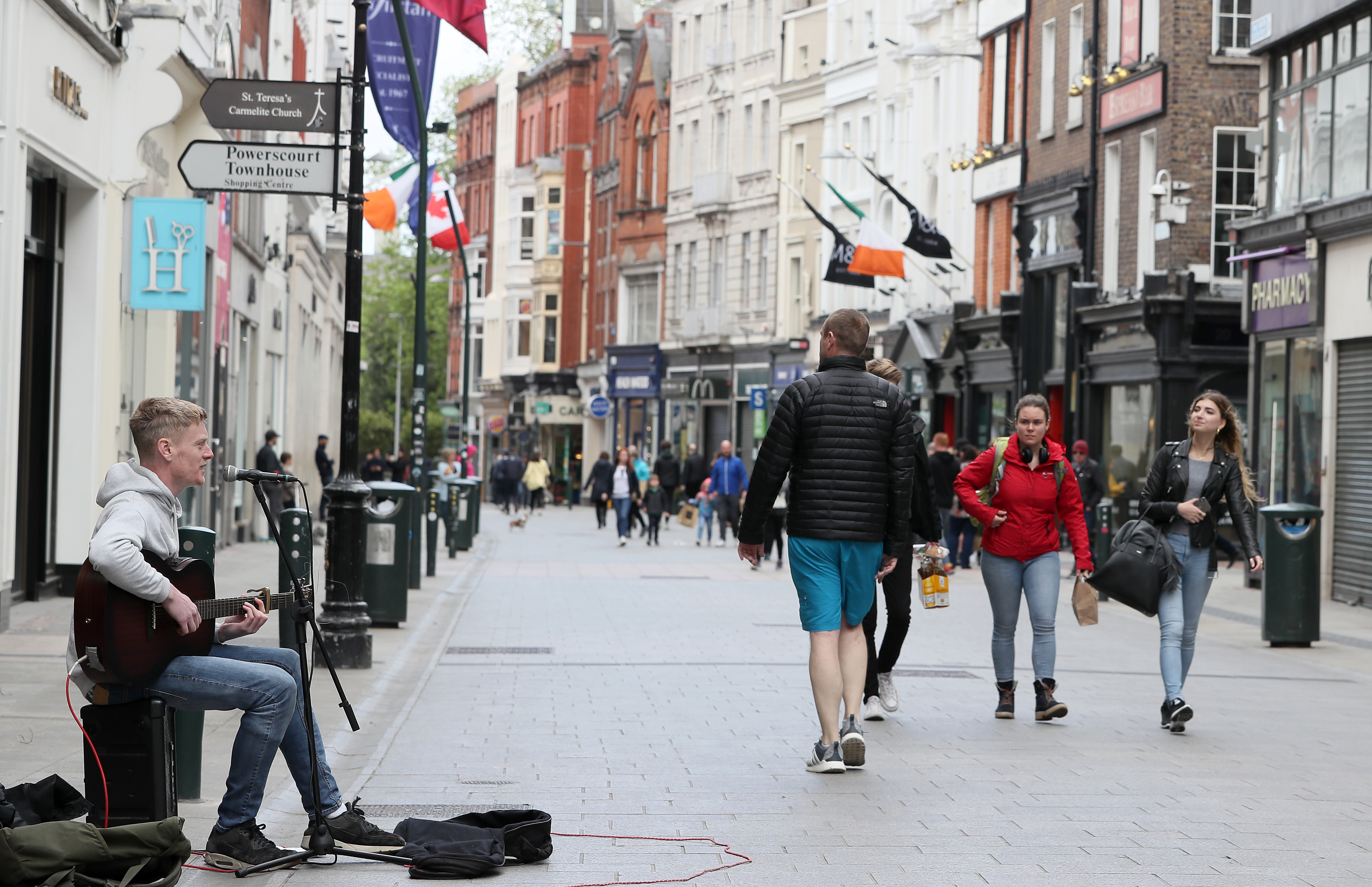 Grafton Street in Dublin