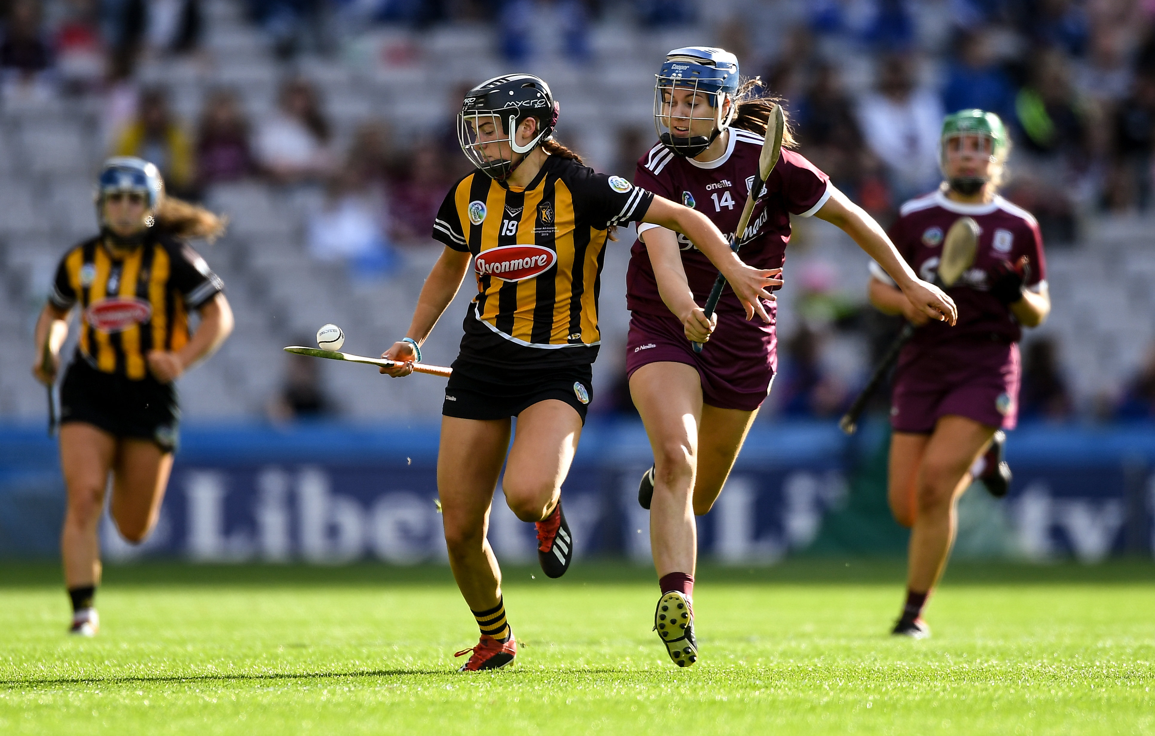 Camogie match at Dublin’s Croke Park