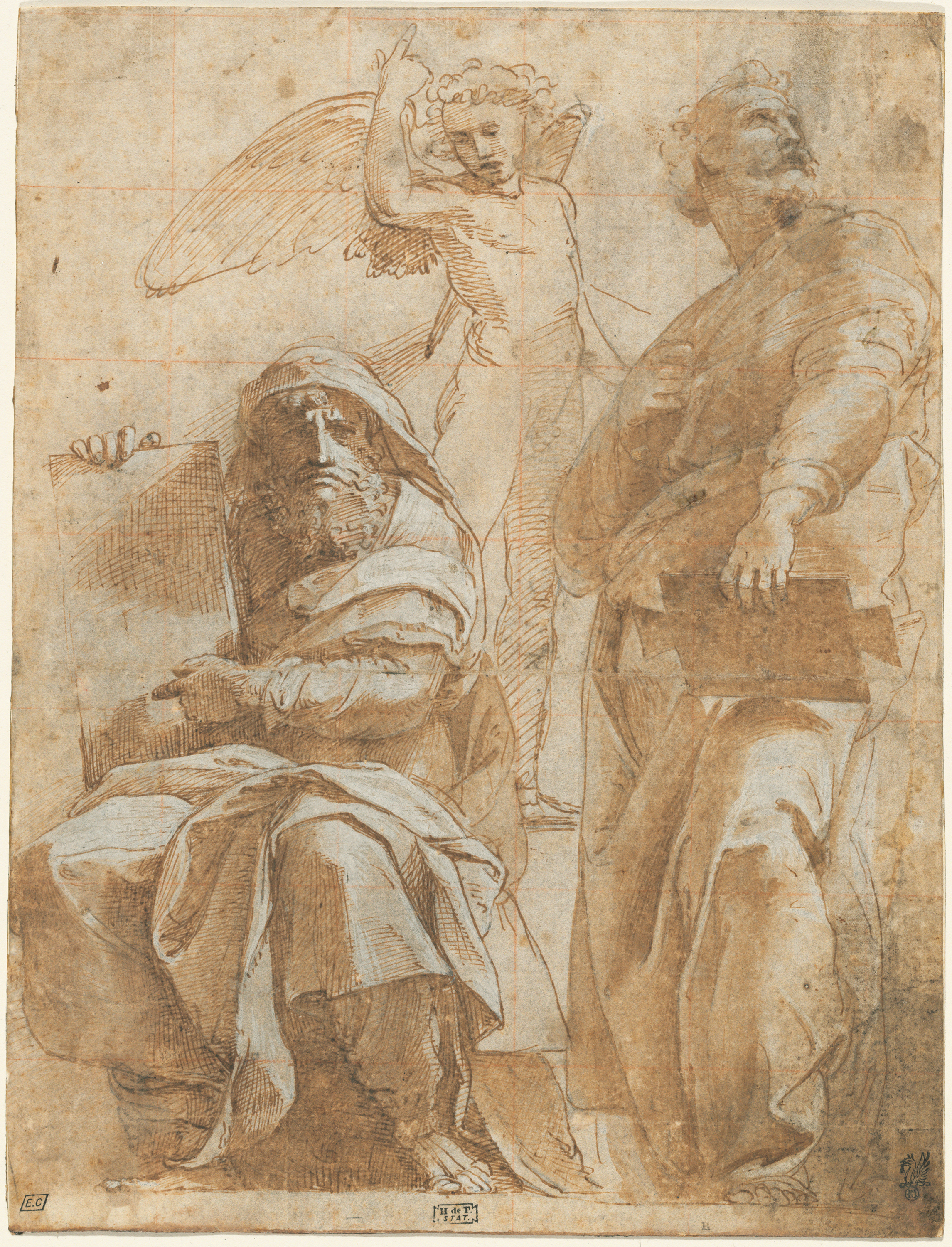 The Prophets Hosea and Jonah by Raphael