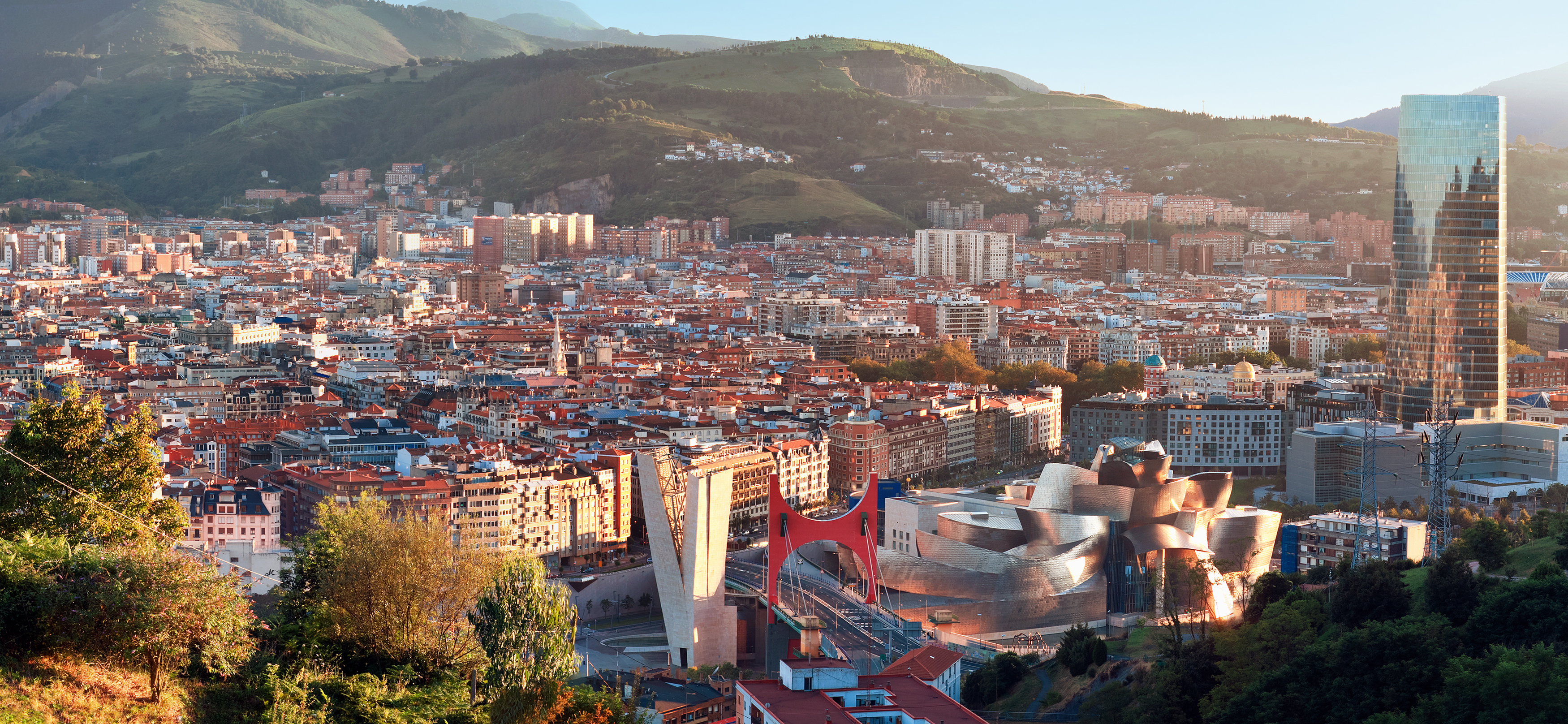 Bilbao, the capital of Spain's Basque Region