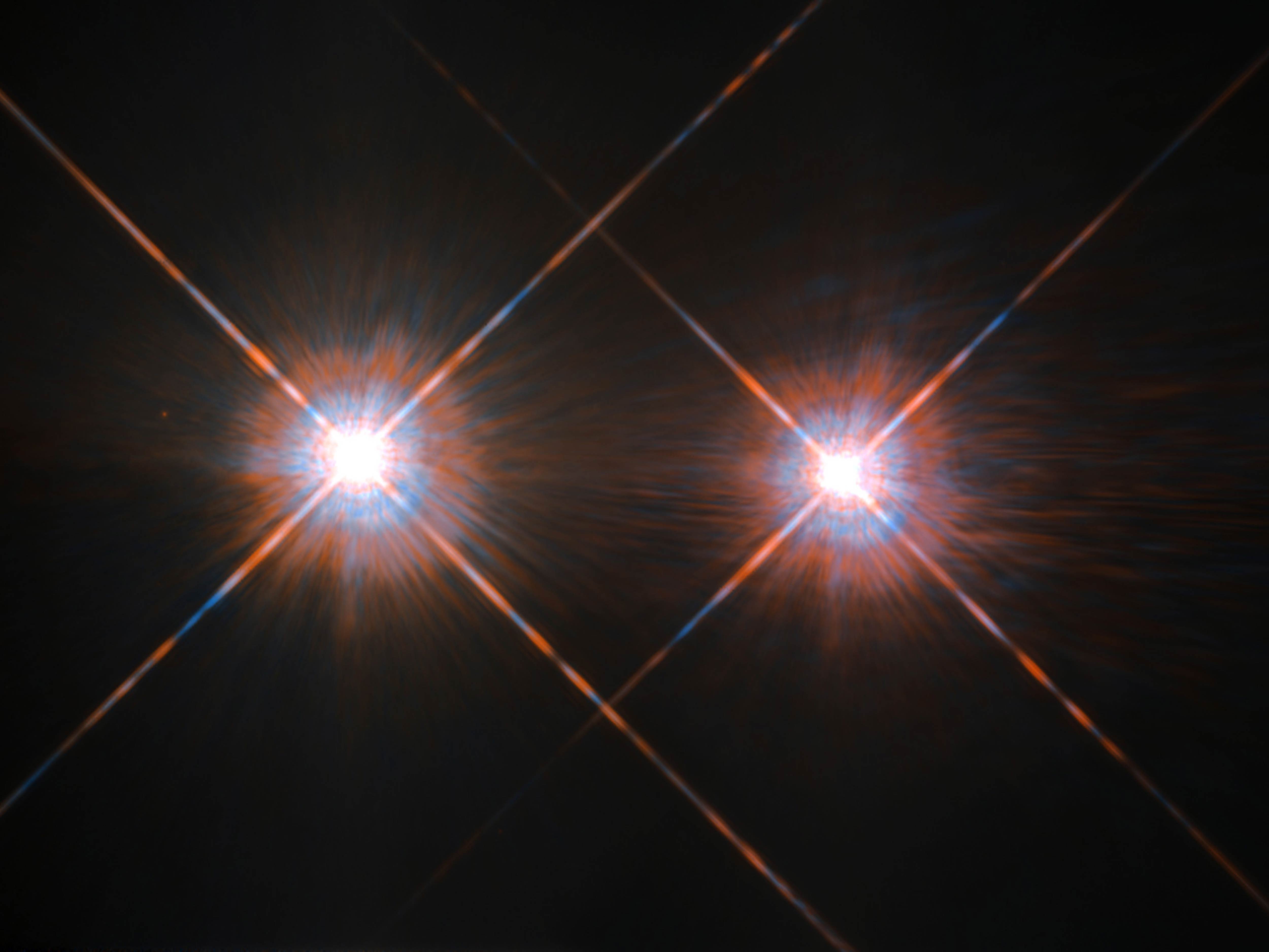 Binary stars Centauri A and Centauri B