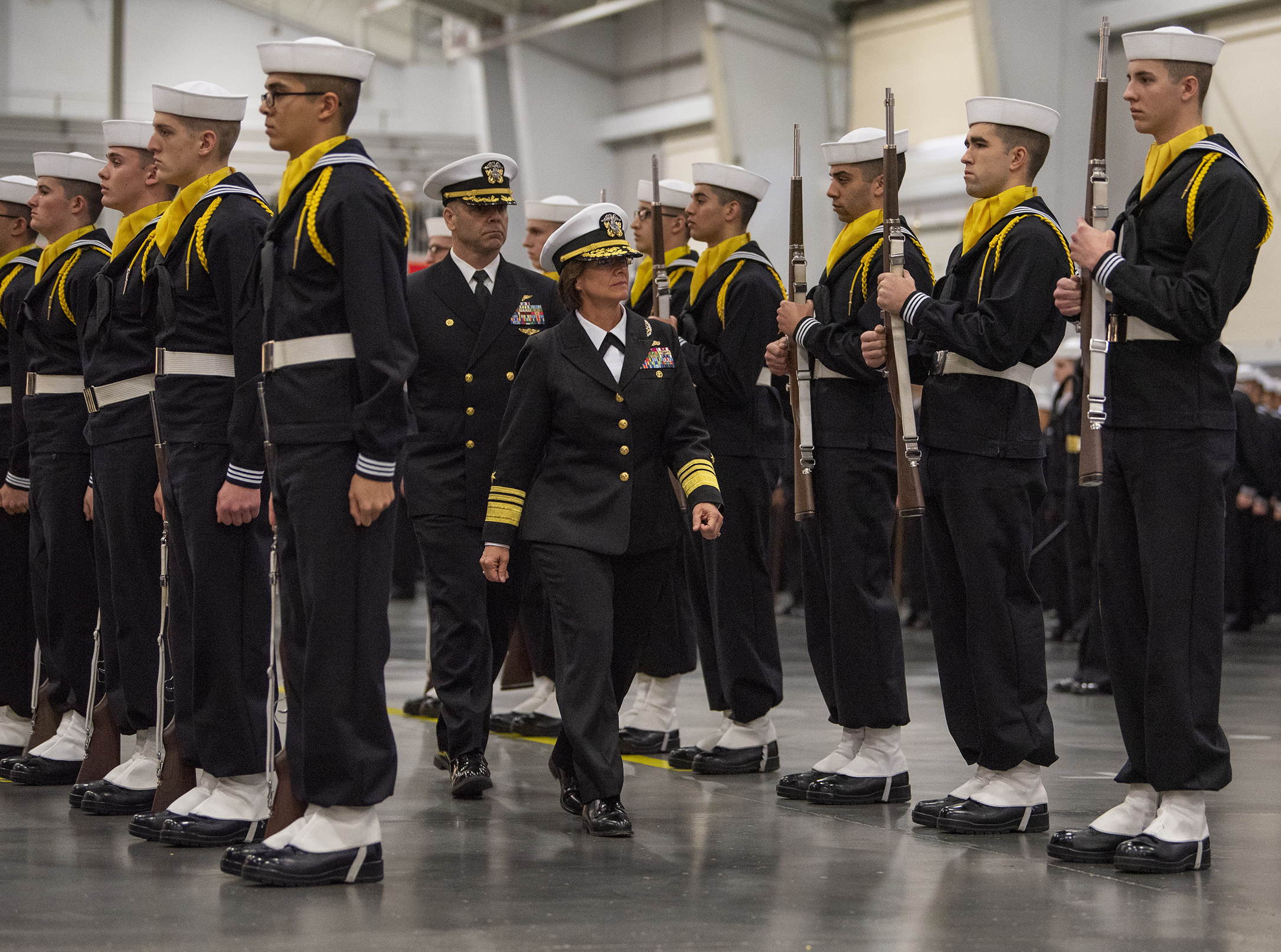 United States Navy recruits