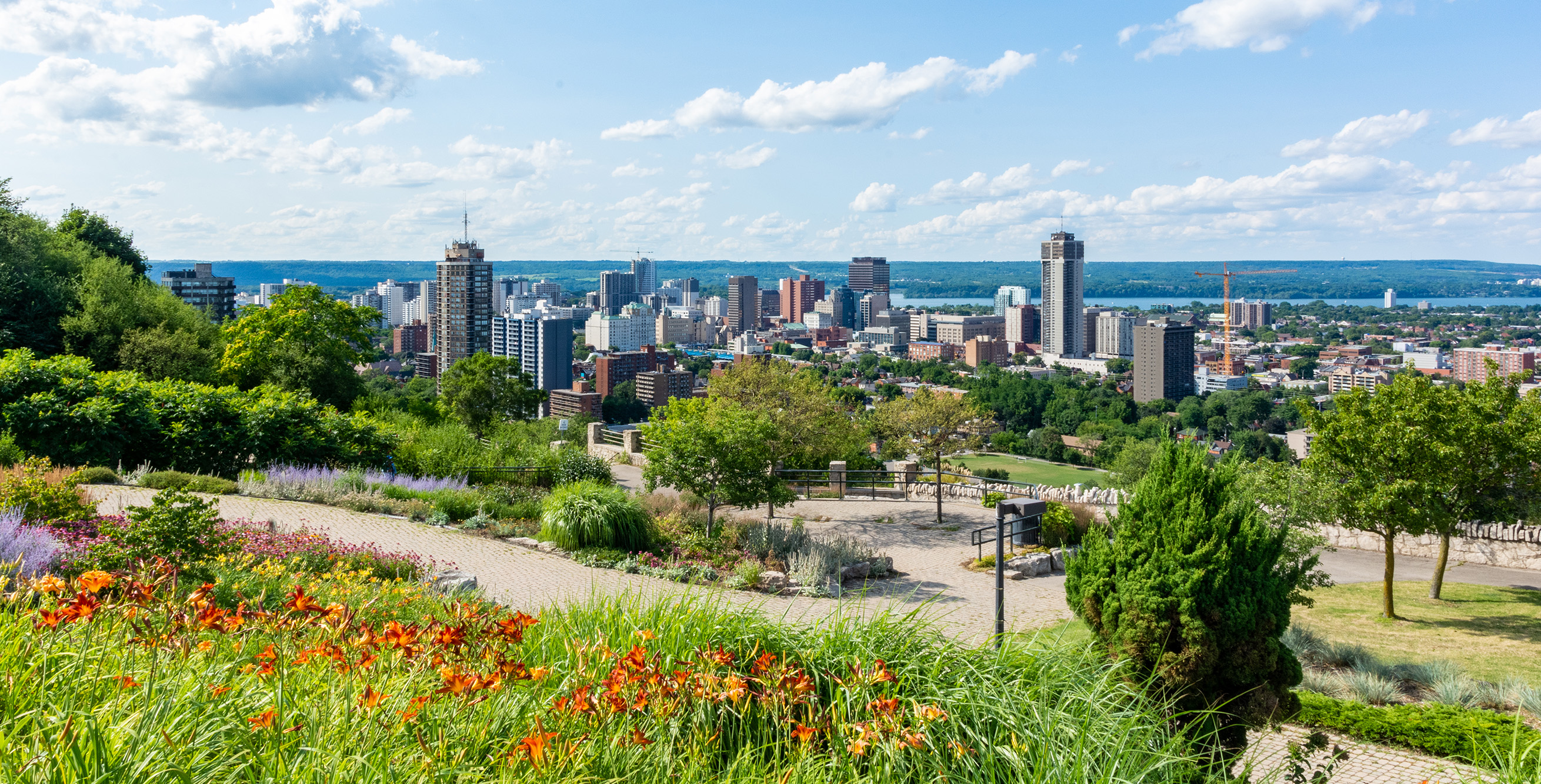 Downtown Hamilton, Ontario, viewed from Sam Lawrence Park