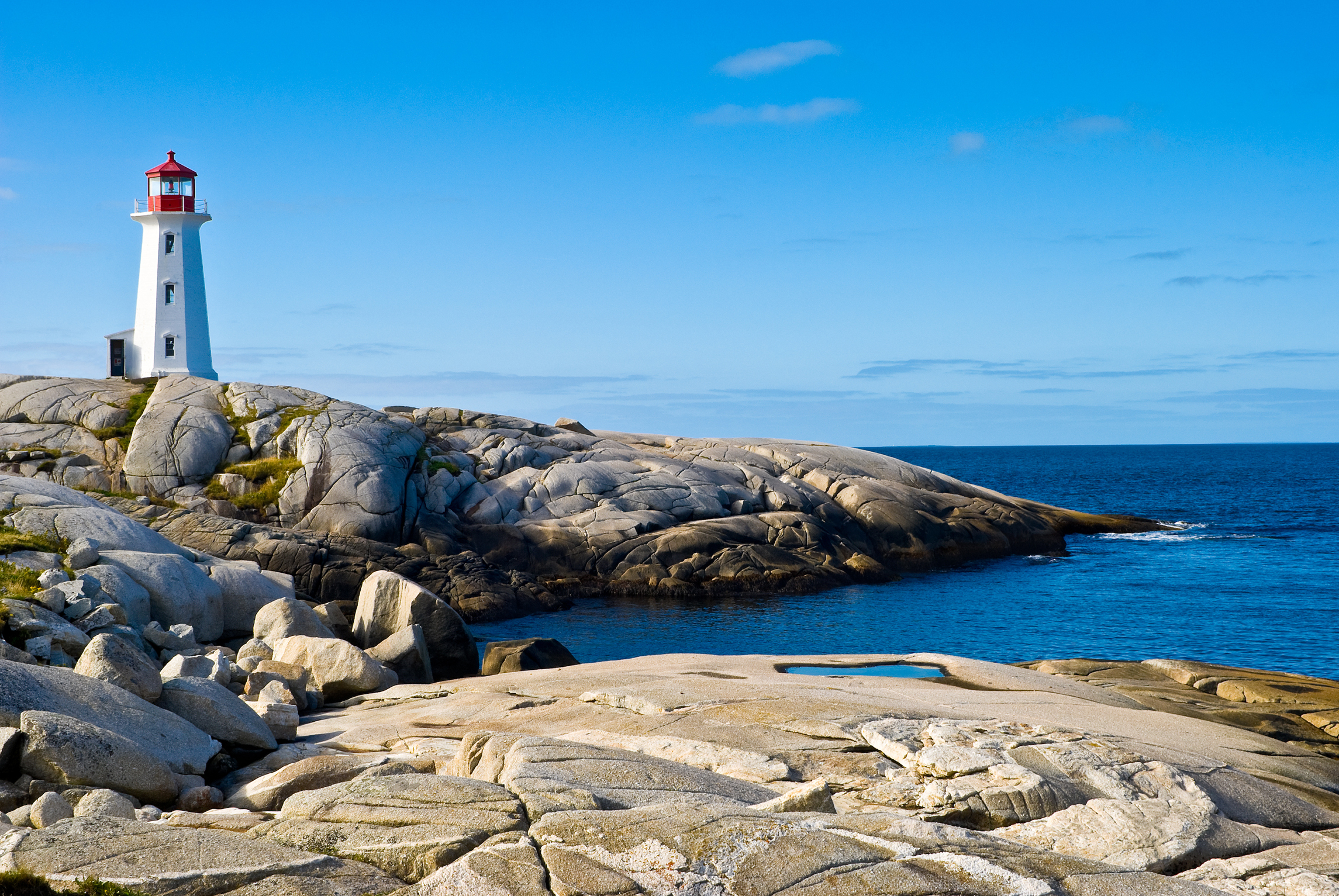 Peggy's Point Lighthouse, Peggy's Cove, Nova Scotia, Canada