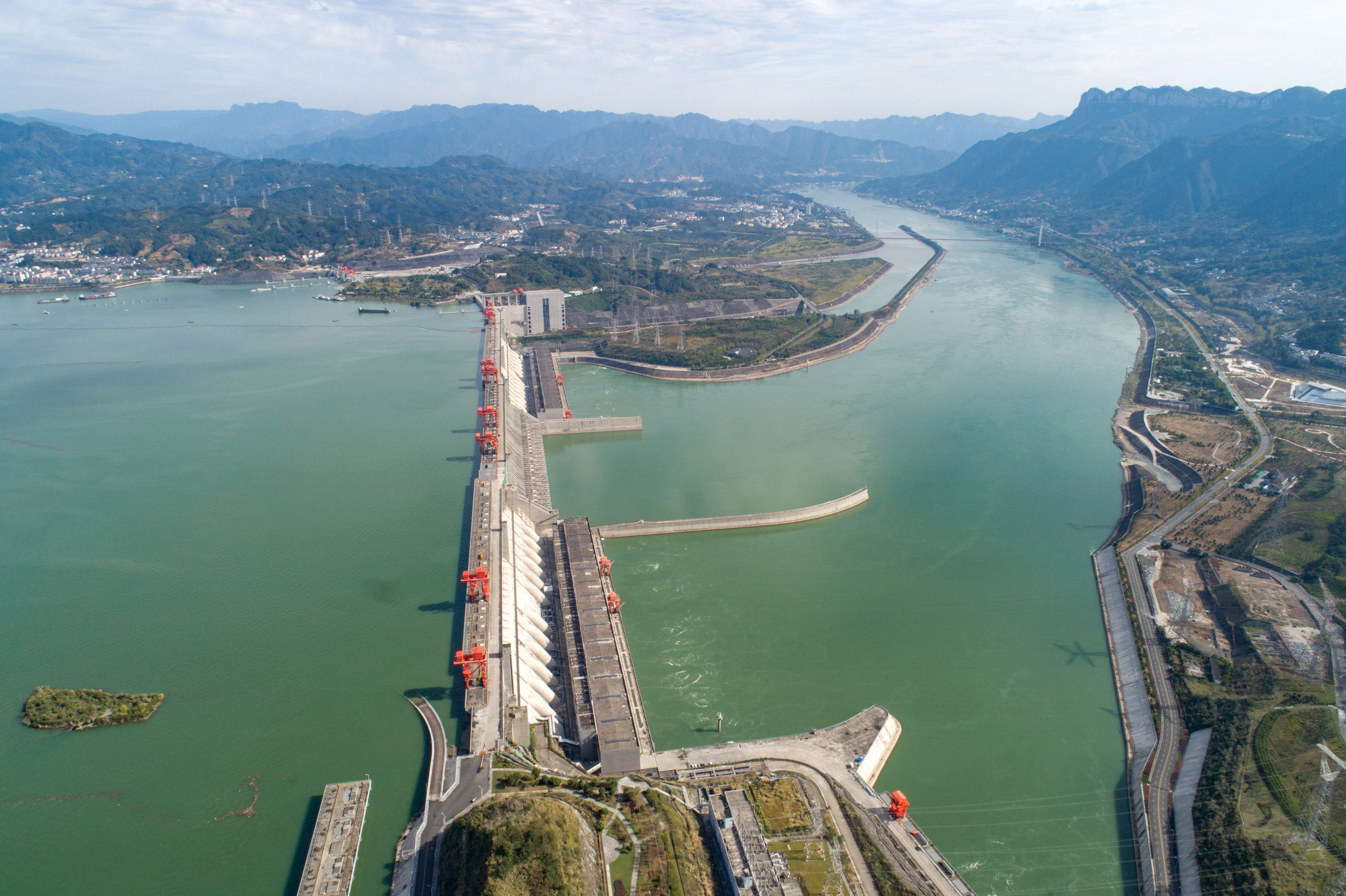 Three Gorges Dam on the Yangtze River