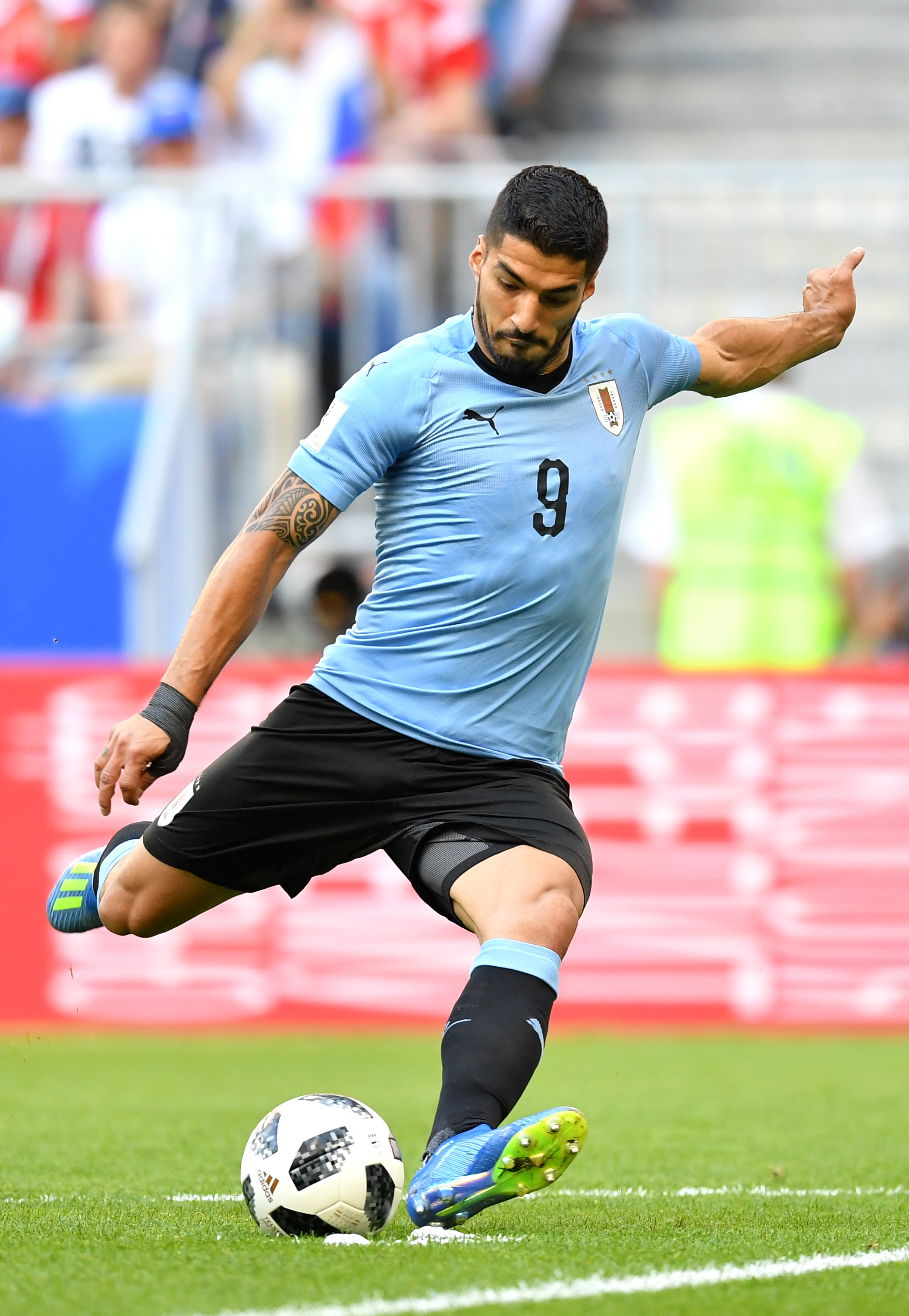 Uruguayan soccer star Luis Suárez