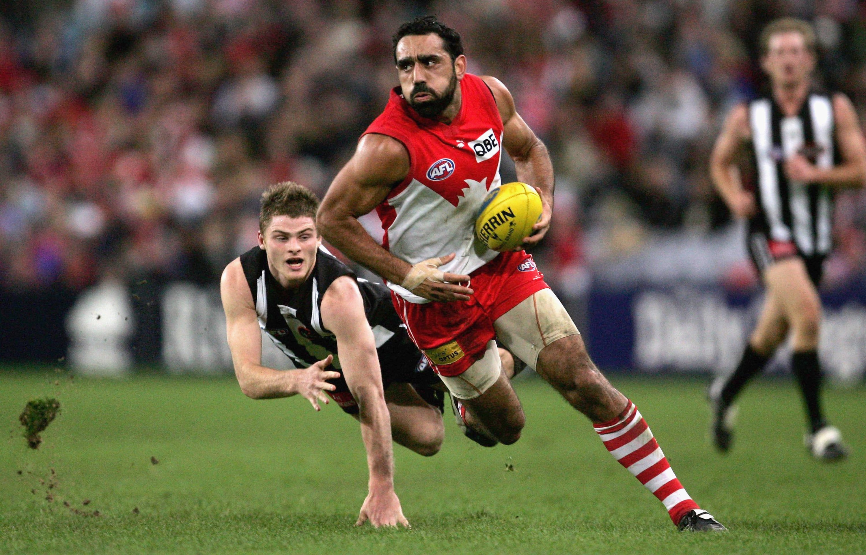 Australian Rules football player Adam Goodes