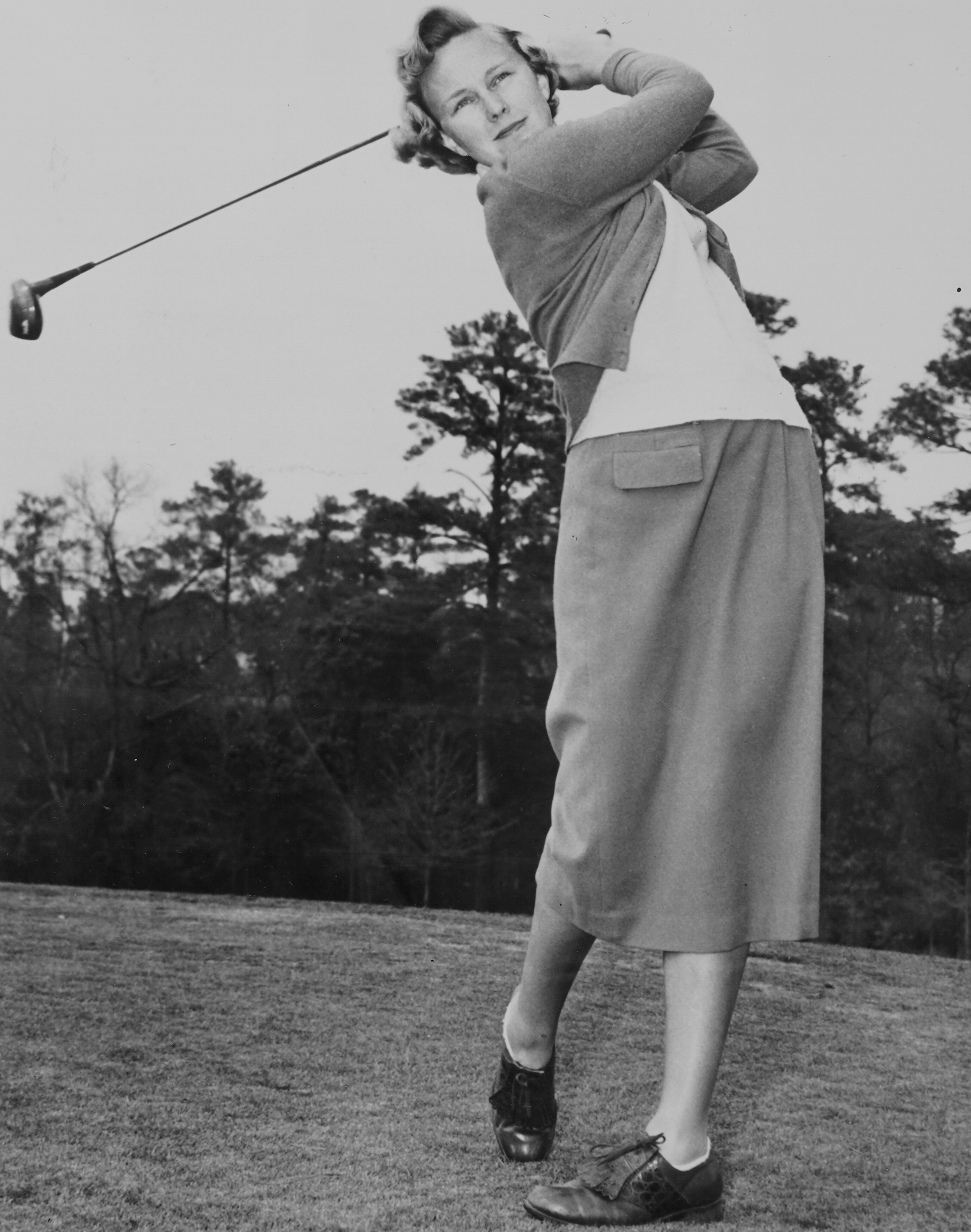 American golfer Mickey Wright