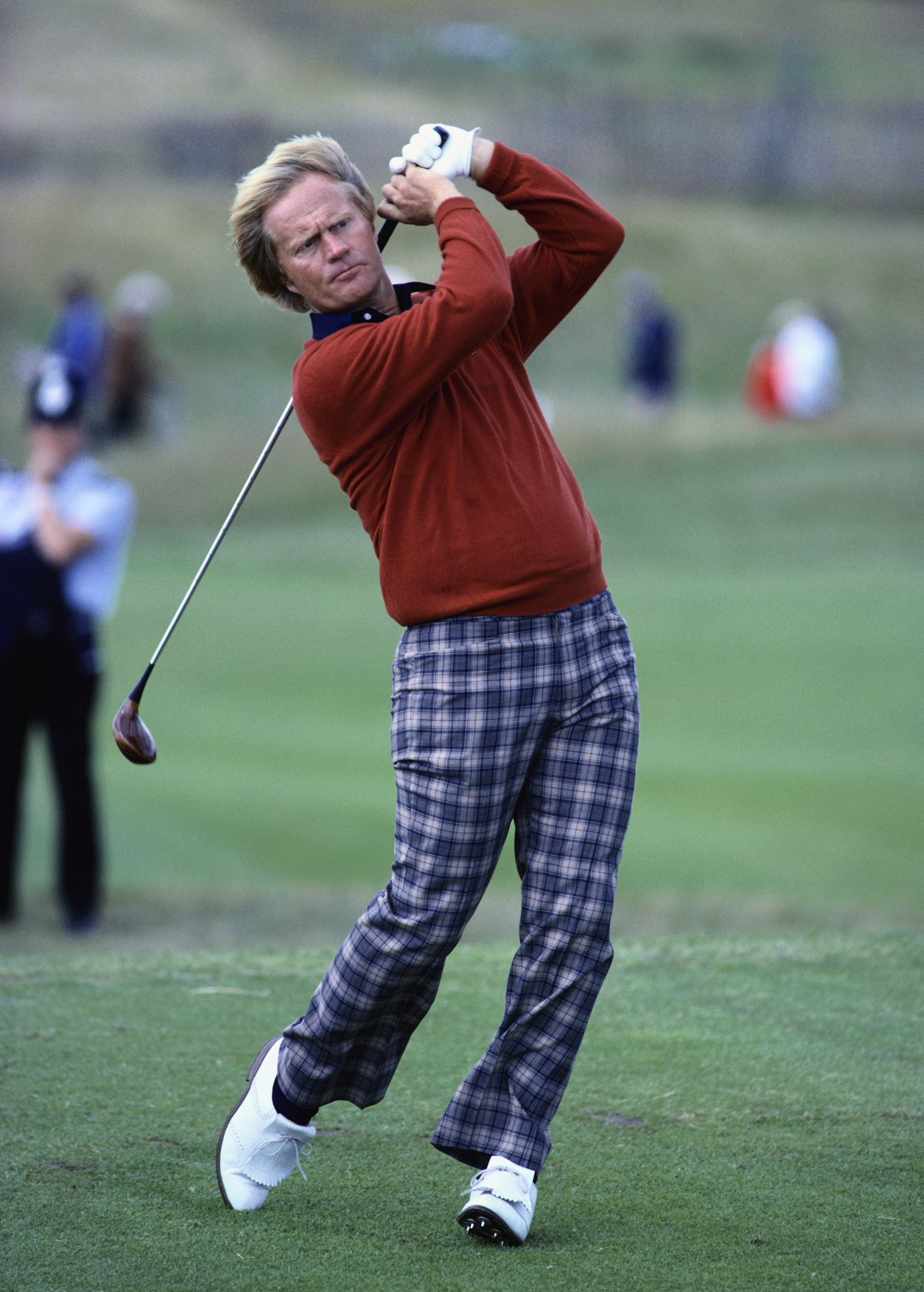 American golf champion Jack Nicklaus