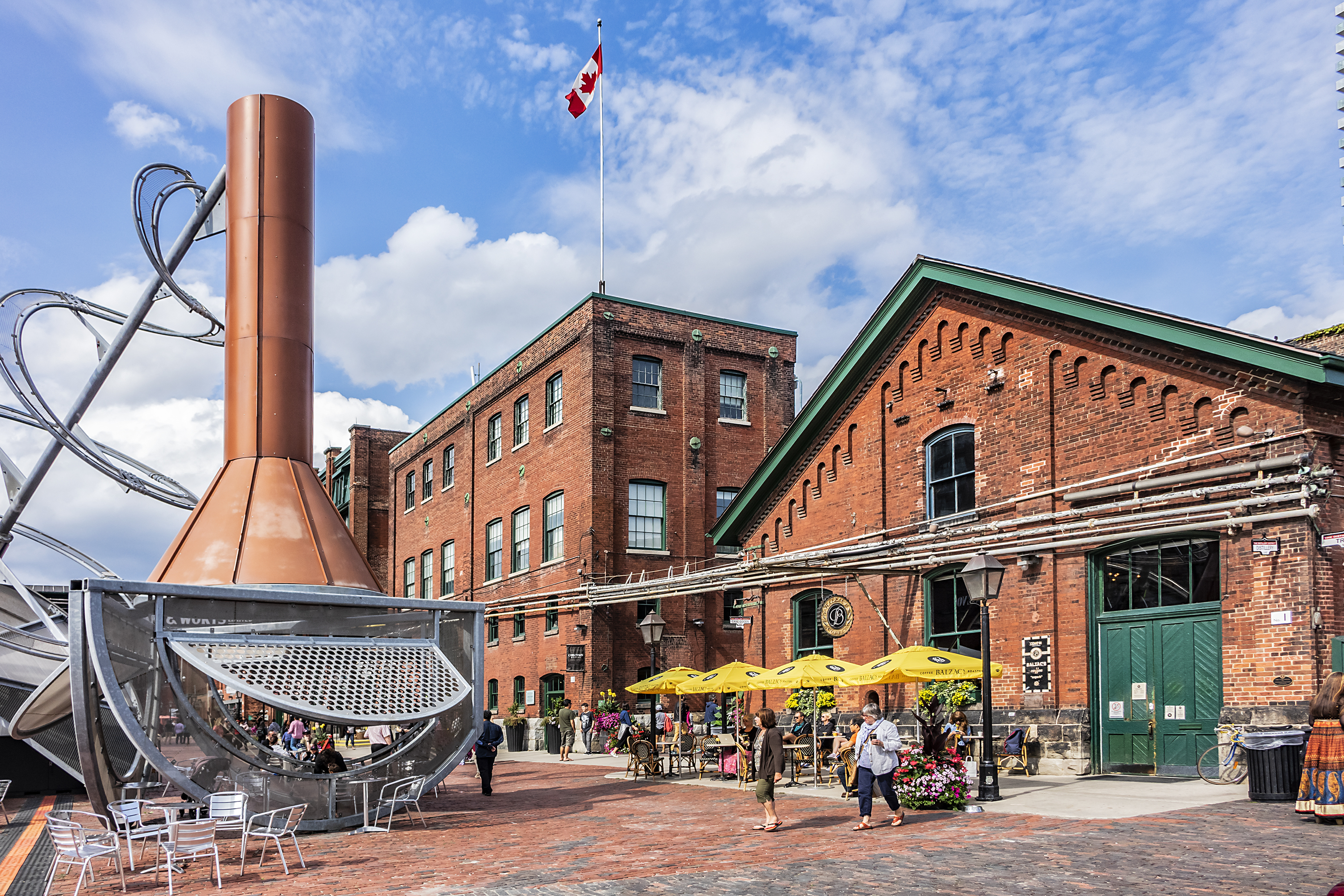 Historic Distillery District, Toronto, Ontario, Canada