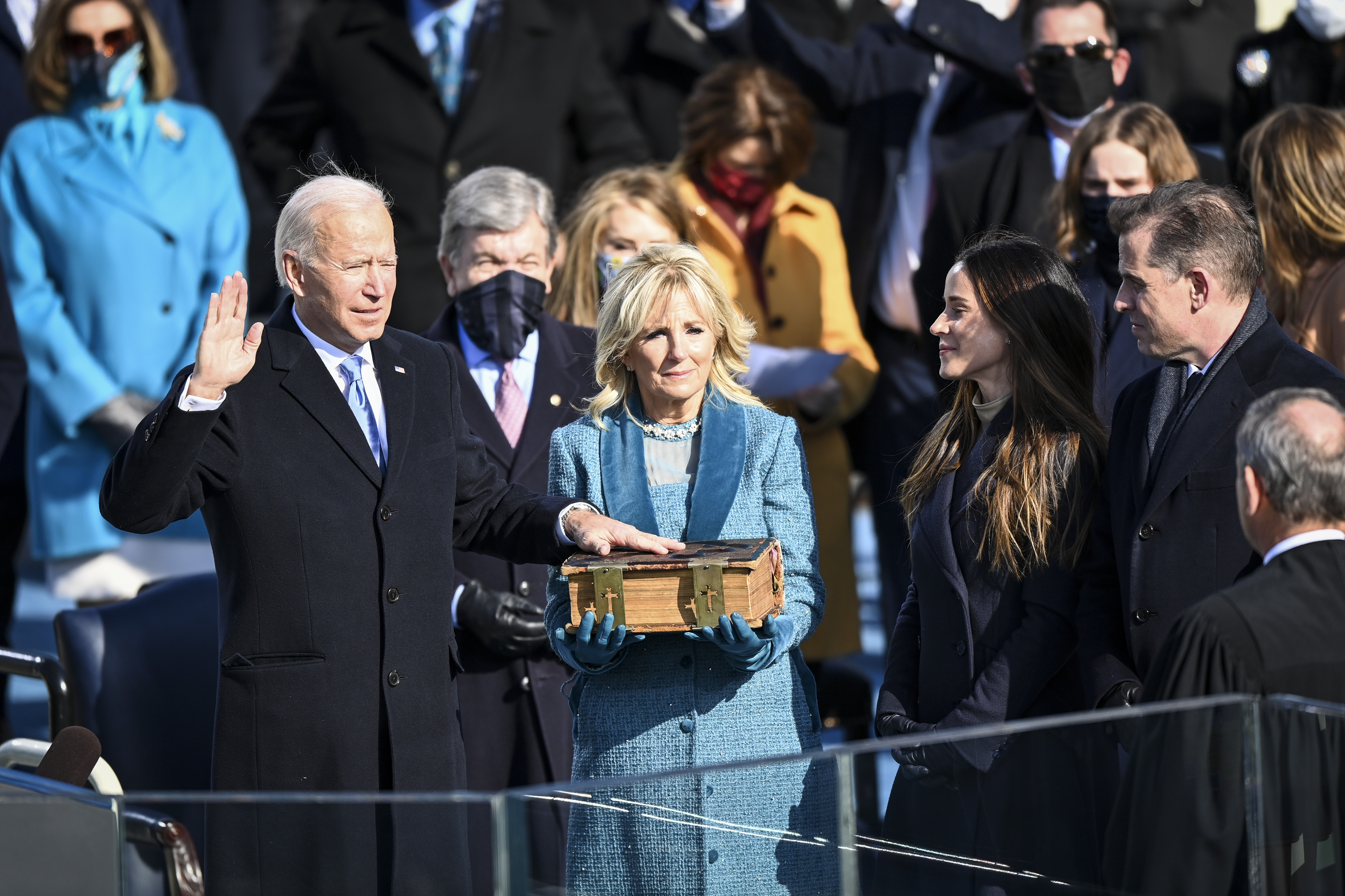 Joe Biden's inauguration as president