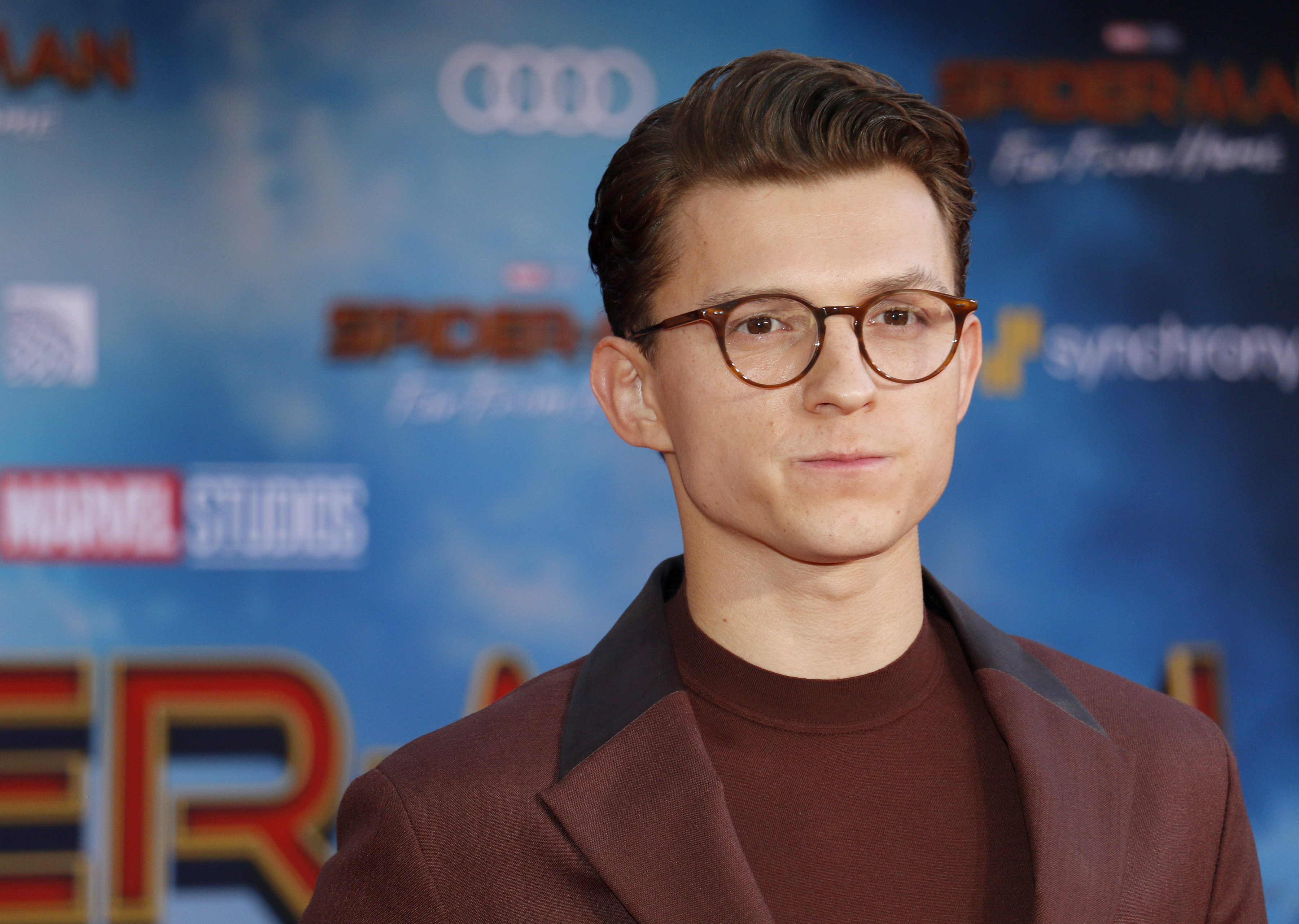 British actor Tom Holland