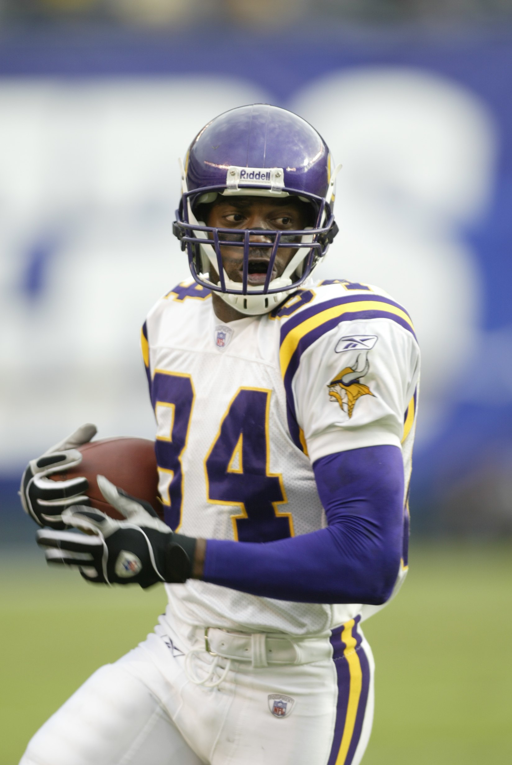 American football player Randy Moss