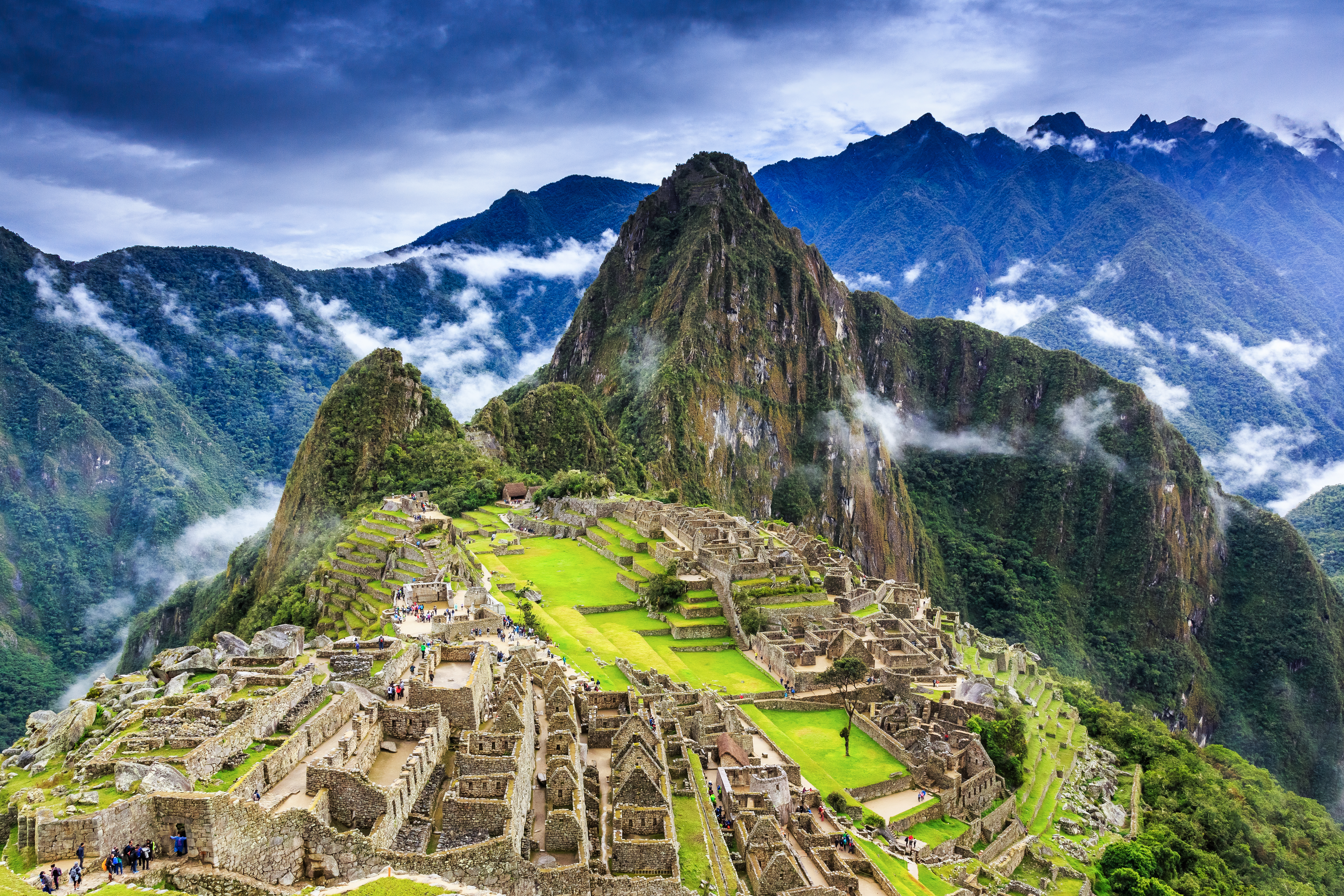 Machu Picchu archaeological site in Peru