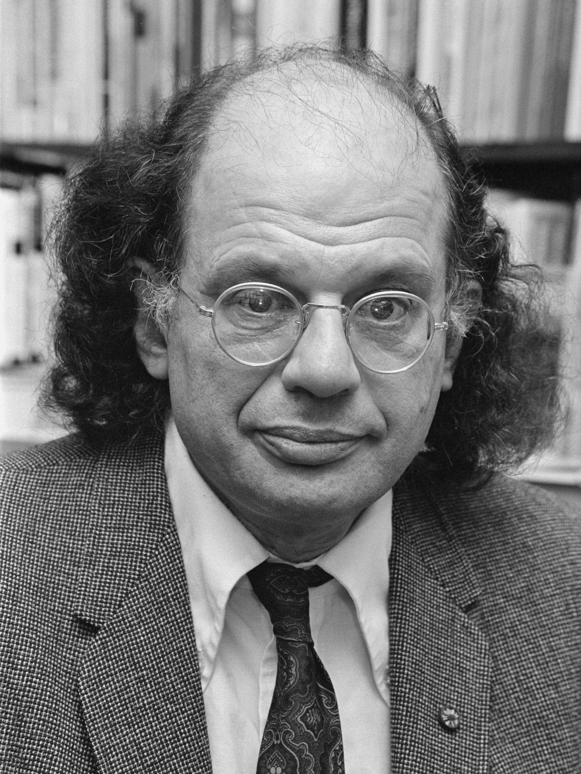 American poet Allen Ginsberg