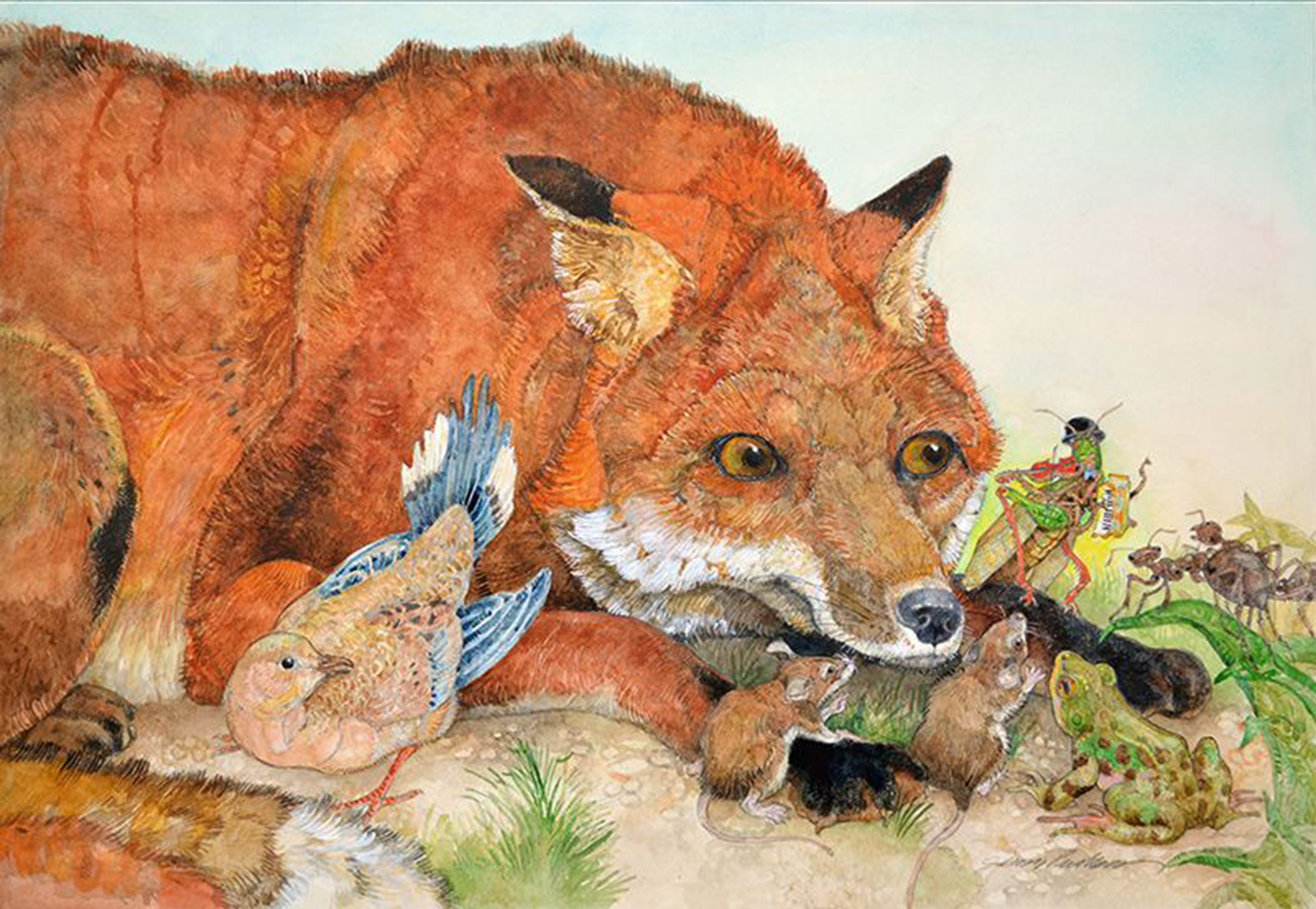 Aesop's Fables, retold and illustrated by Jerry Pinkney 