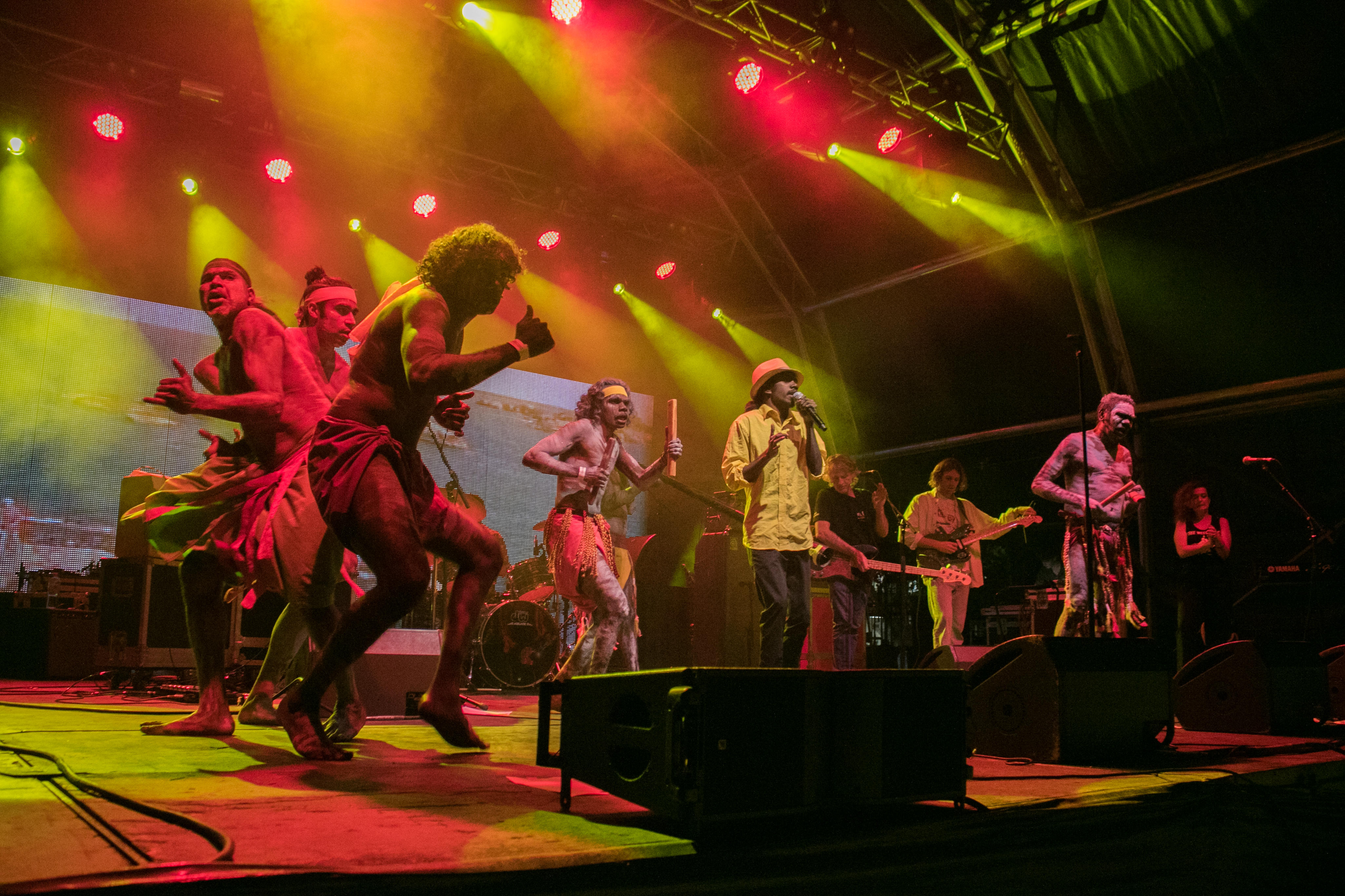 Yothu Yindi concert in Australia