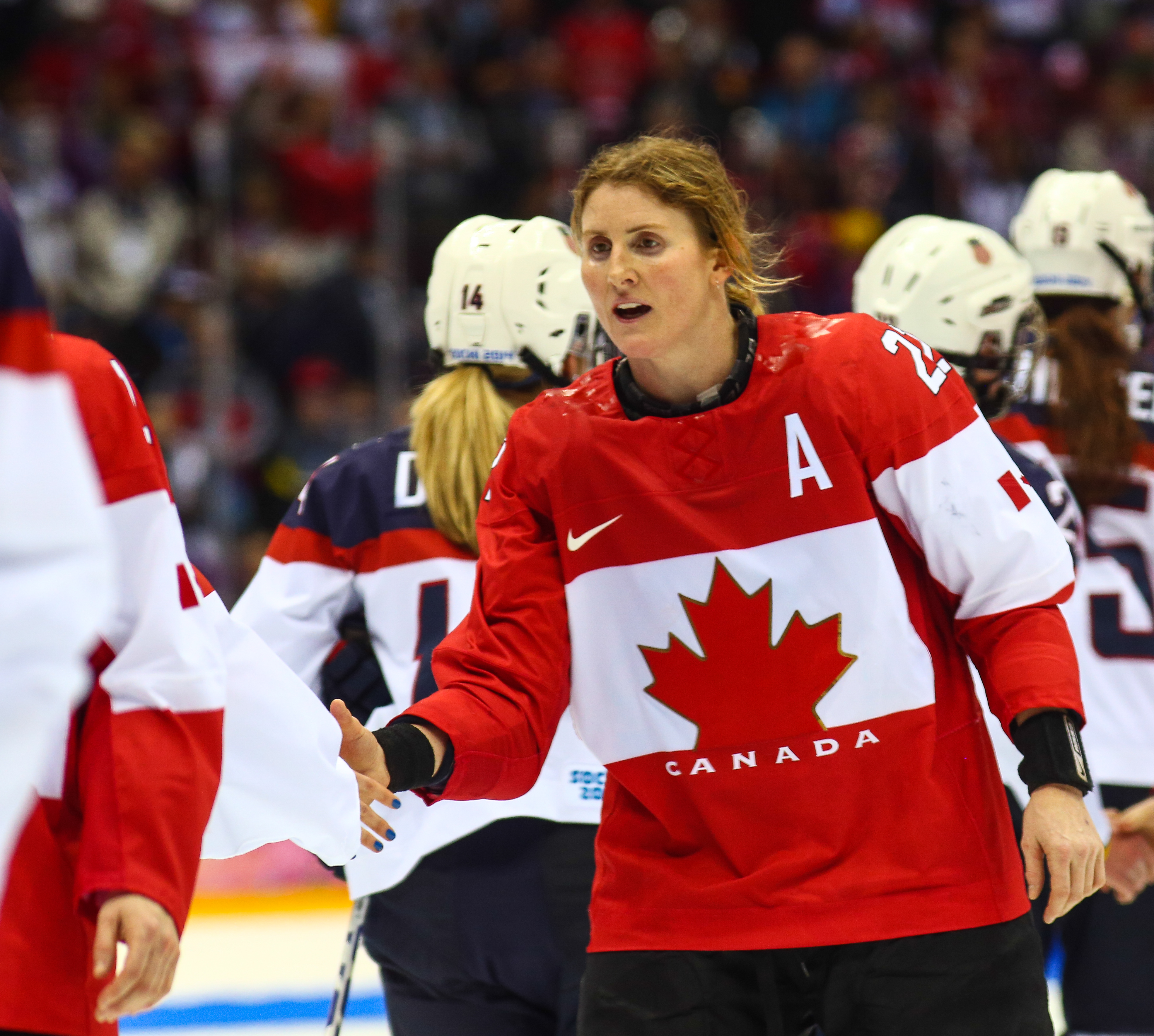 Hayley Wickenheiser, Canadian hockey player