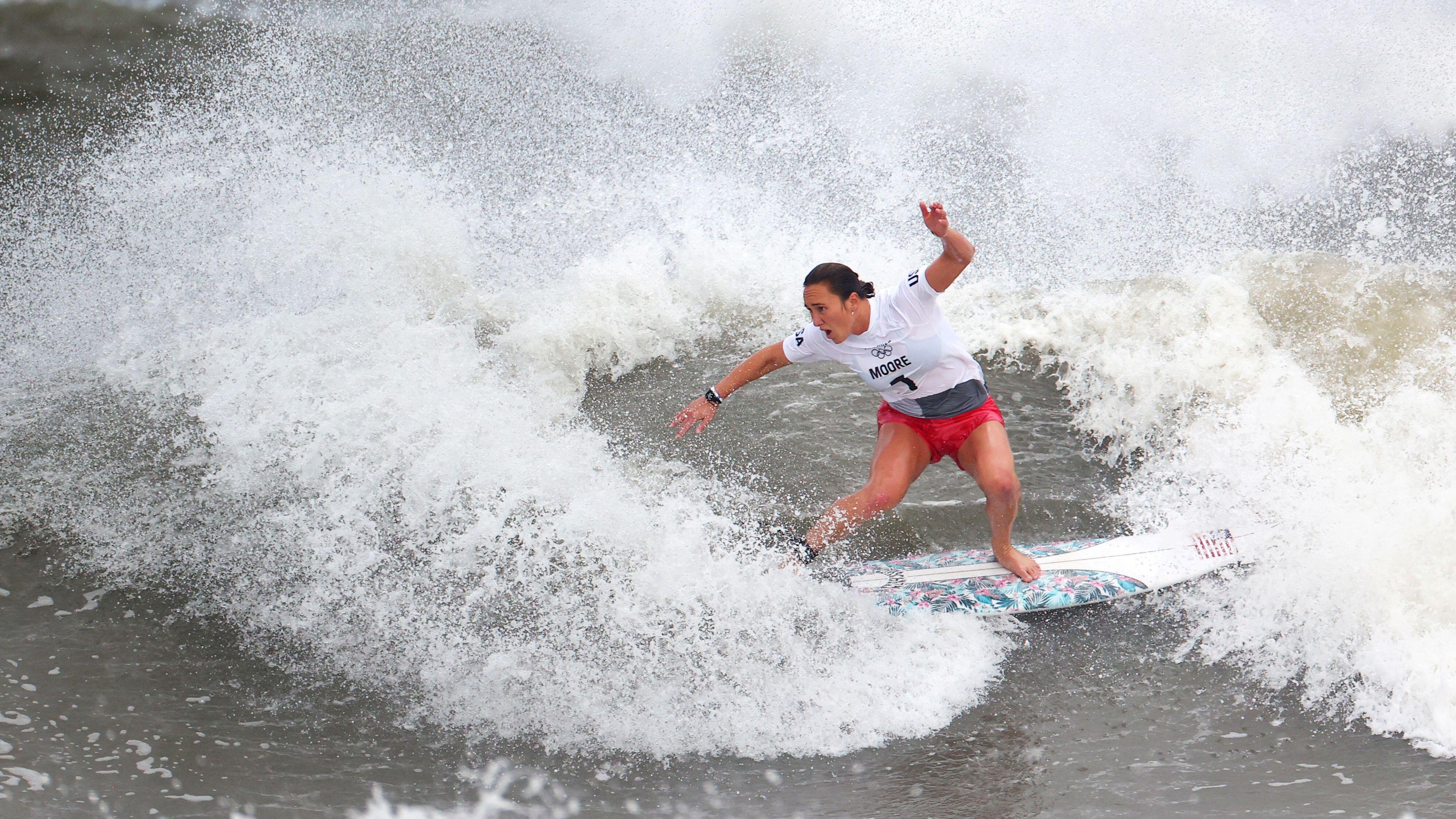 American surfer Carissa Moore